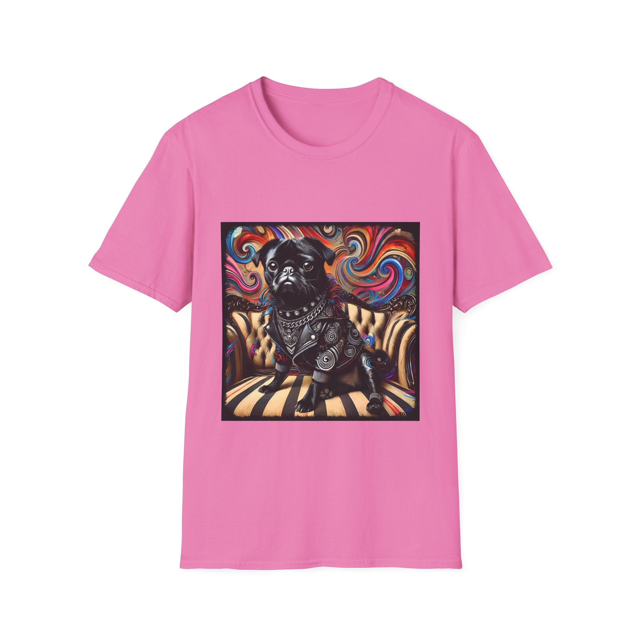 Pug Bold Rebel | Unisex Dog T-Shirt
