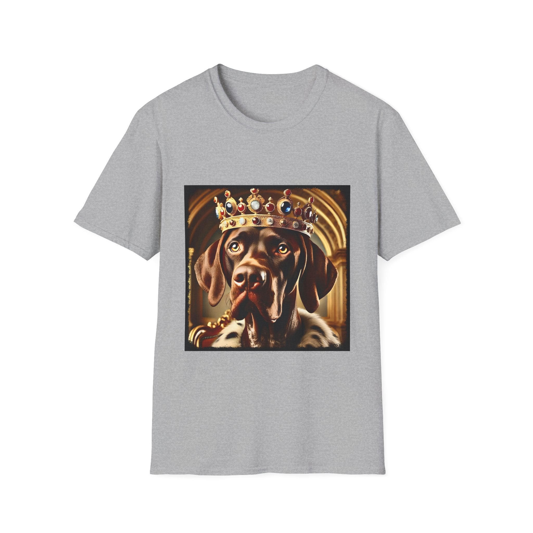 German Shorthaired Pointer Royal King | Unisex Dog T-Shirt