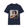 Bernese Mountain Dog Beach Belle | Unisex Dog T-Shirt