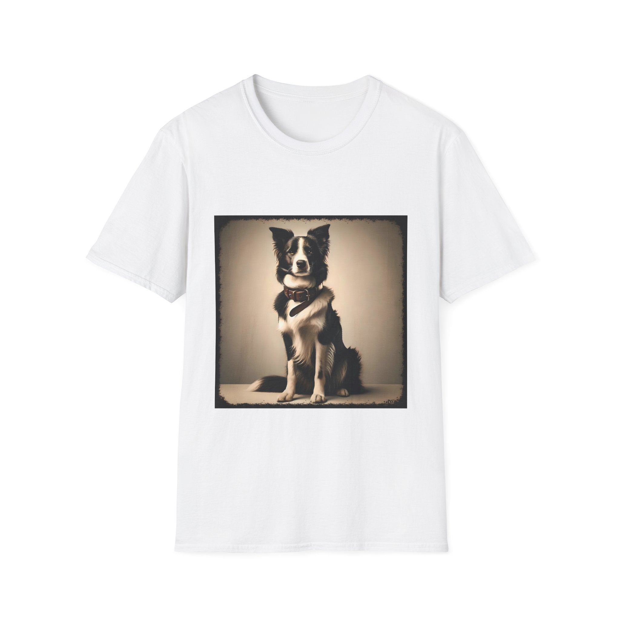 Border Collie Composed Charm | Unisex Dog T-Shirt