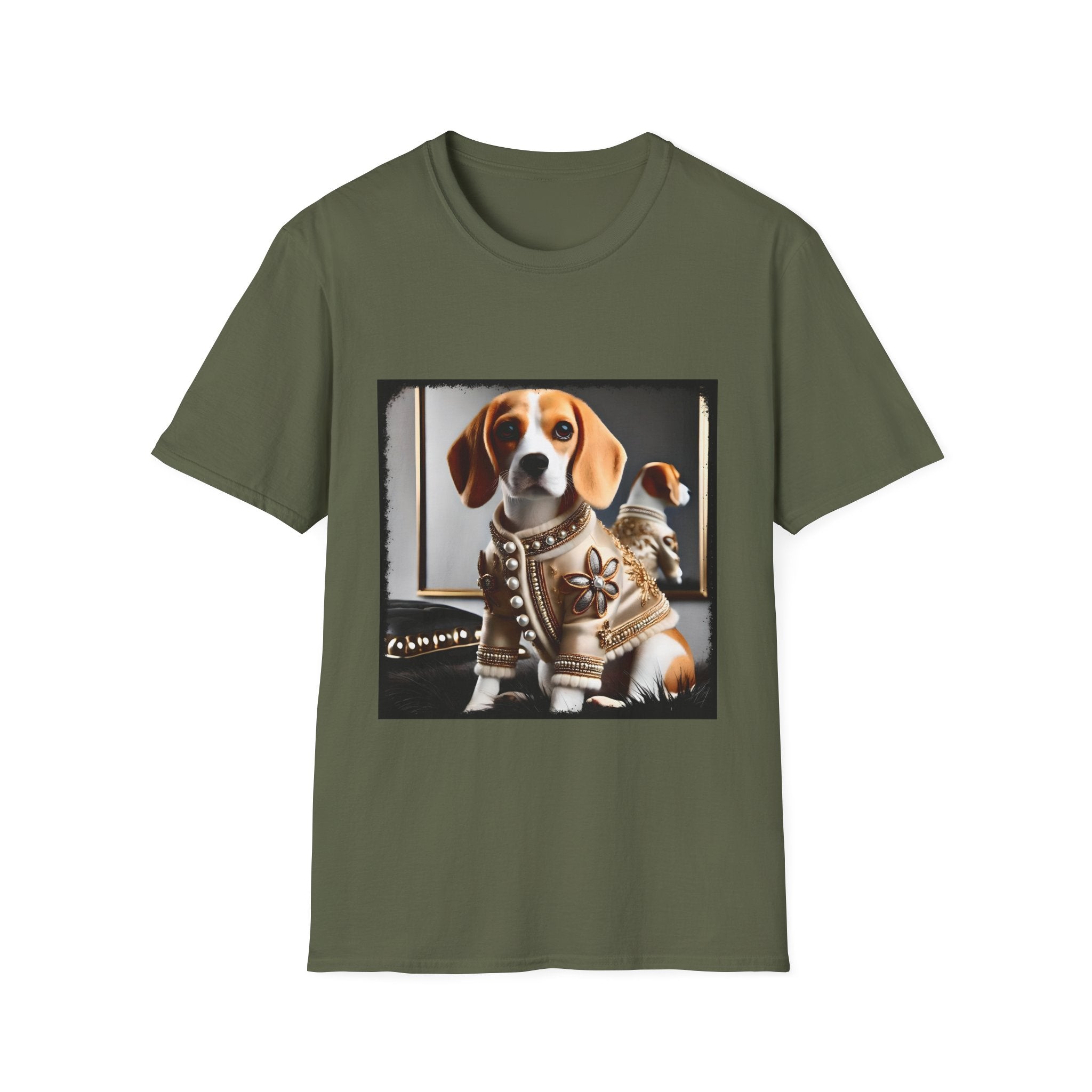 Beagle Golden Girl | Unisex Dog T-Shirt