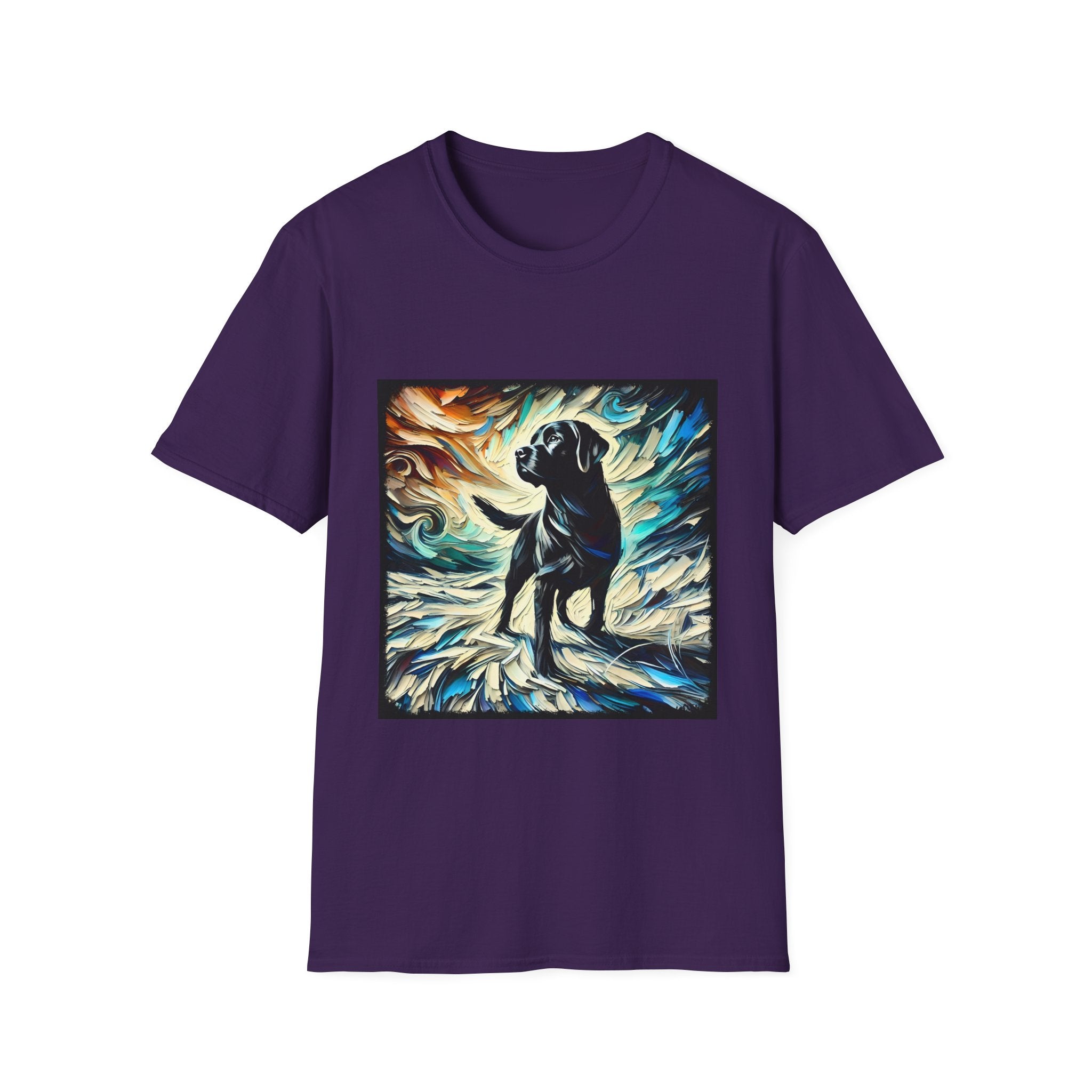 Labrador Retriever Snow Swirl | Unisex Dog T-Shirt