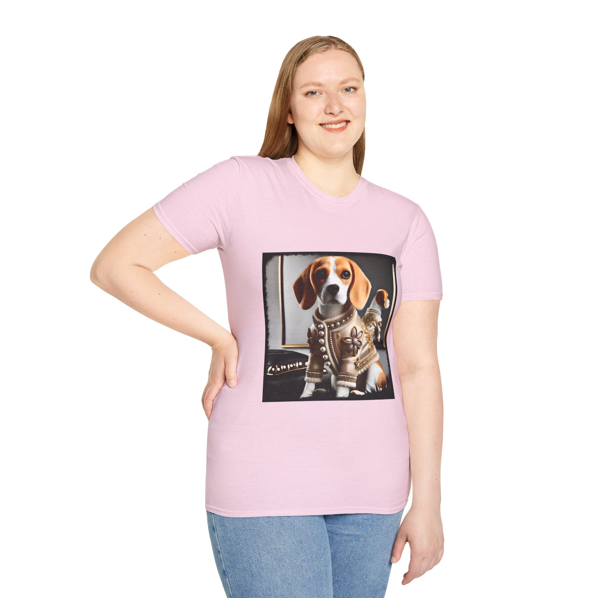 Beagle Golden Girl | Unisex Dog T-Shirt