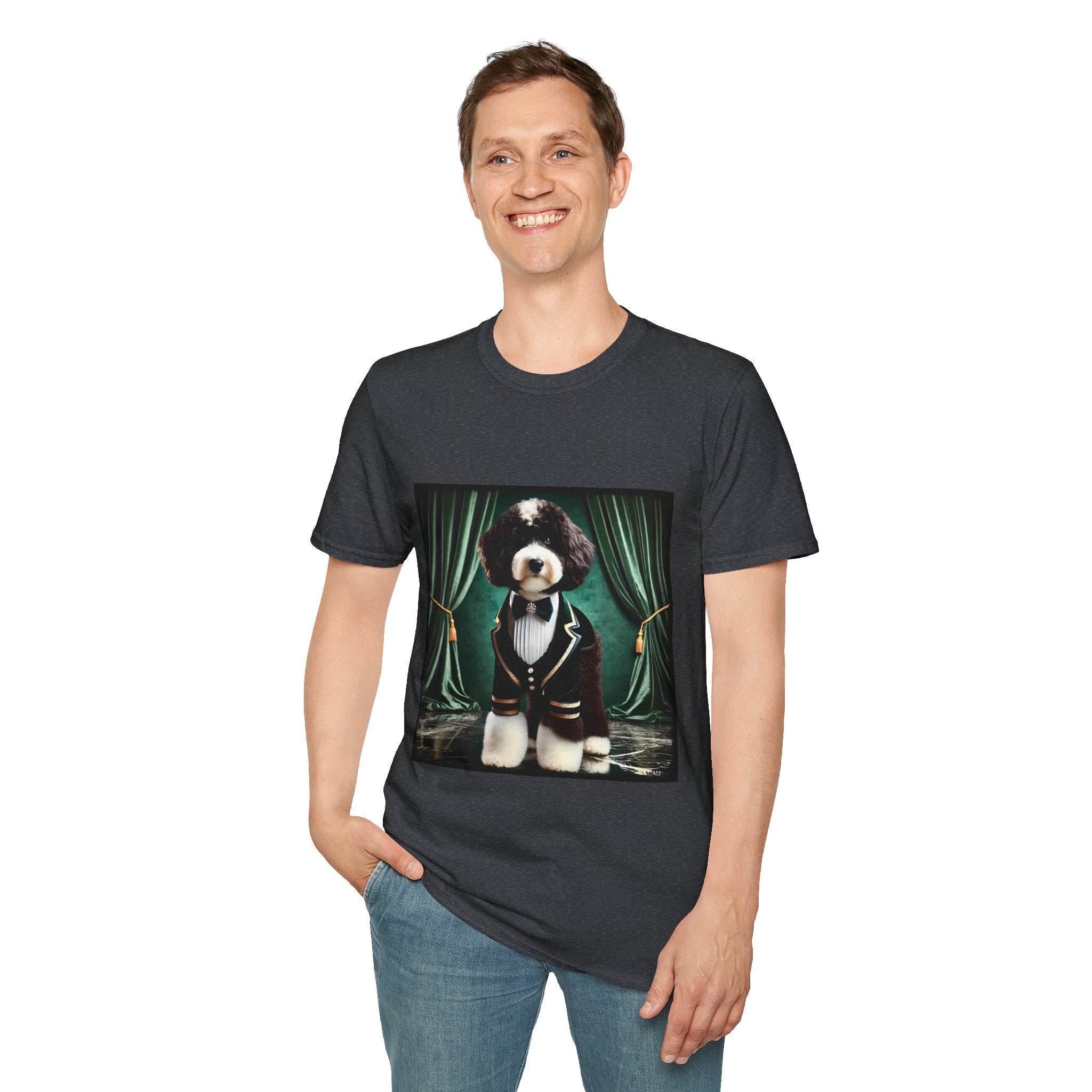 Aussiedoodle Tux Luxe | Unisex Dog T-Shirt