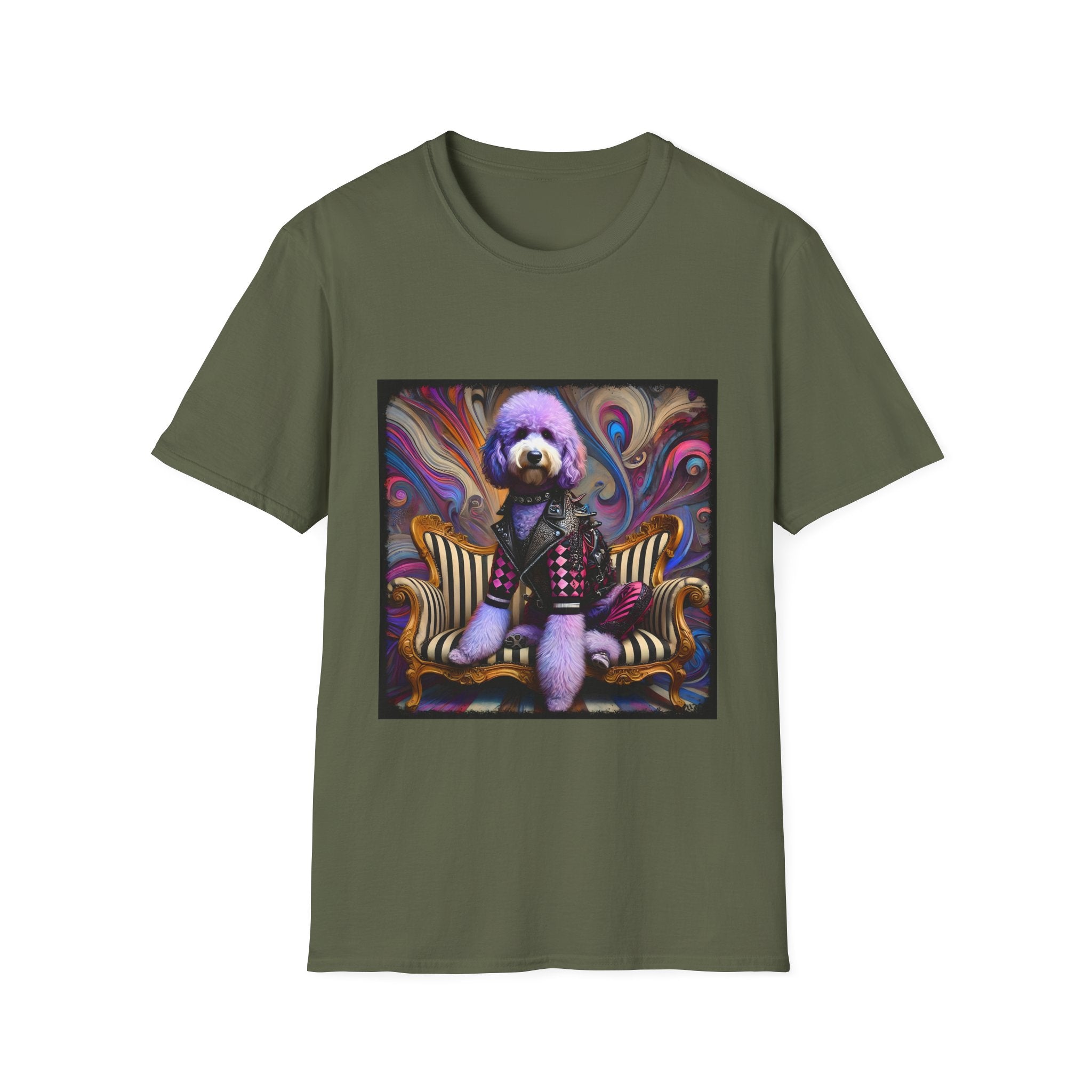 Labradoodle Lavender Rocker | Unisex Dog T-Shirt