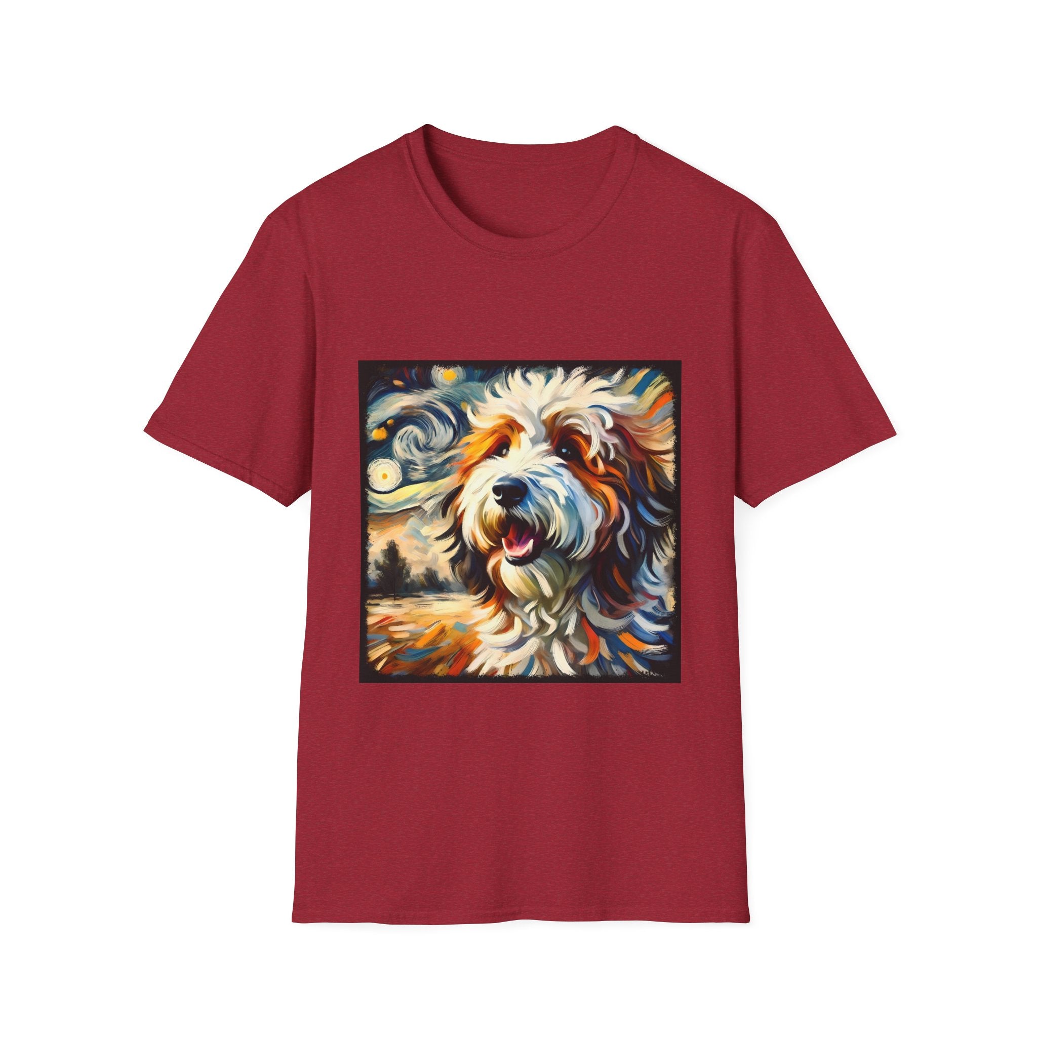 Bernedoodle Vivid Swirl | Unisex Dog T-Shirt