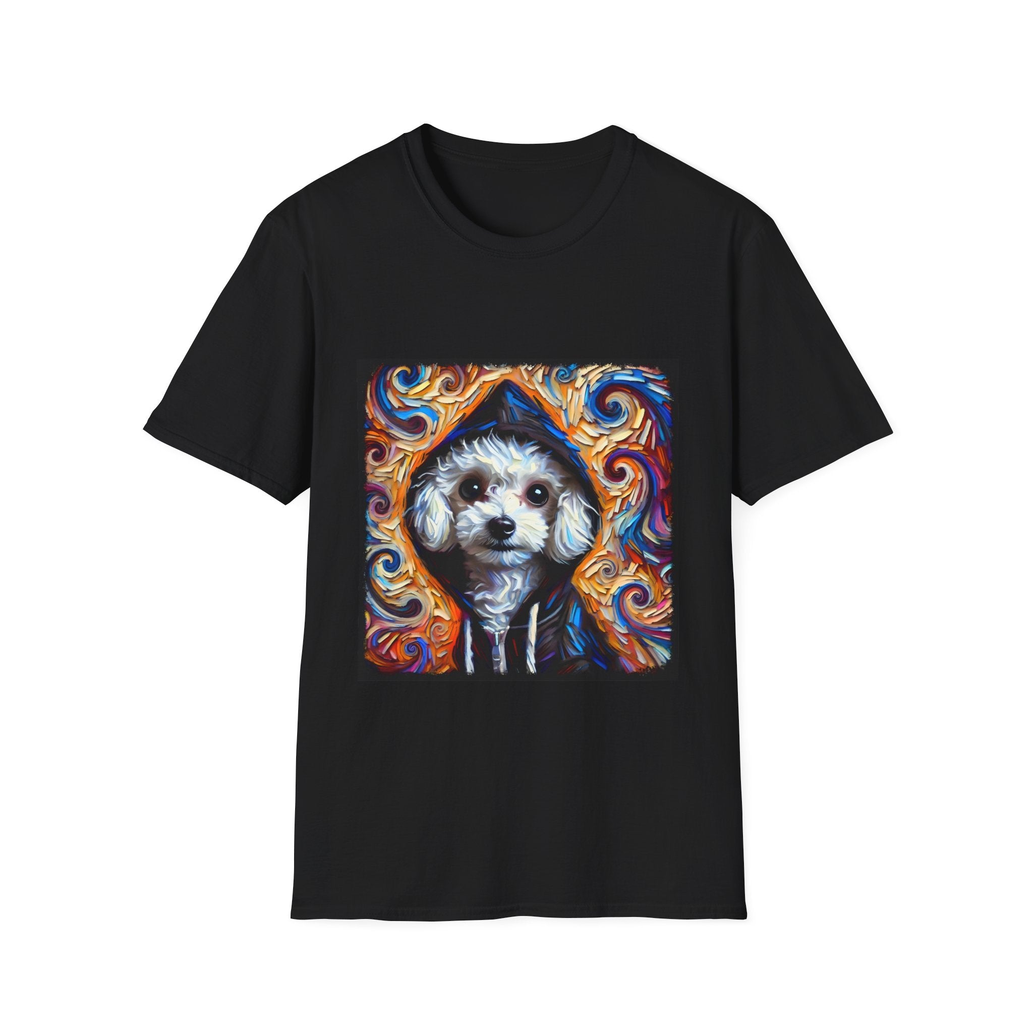 Poodle Bold Relaxed Swirl | Unisex Dog T-Shirt