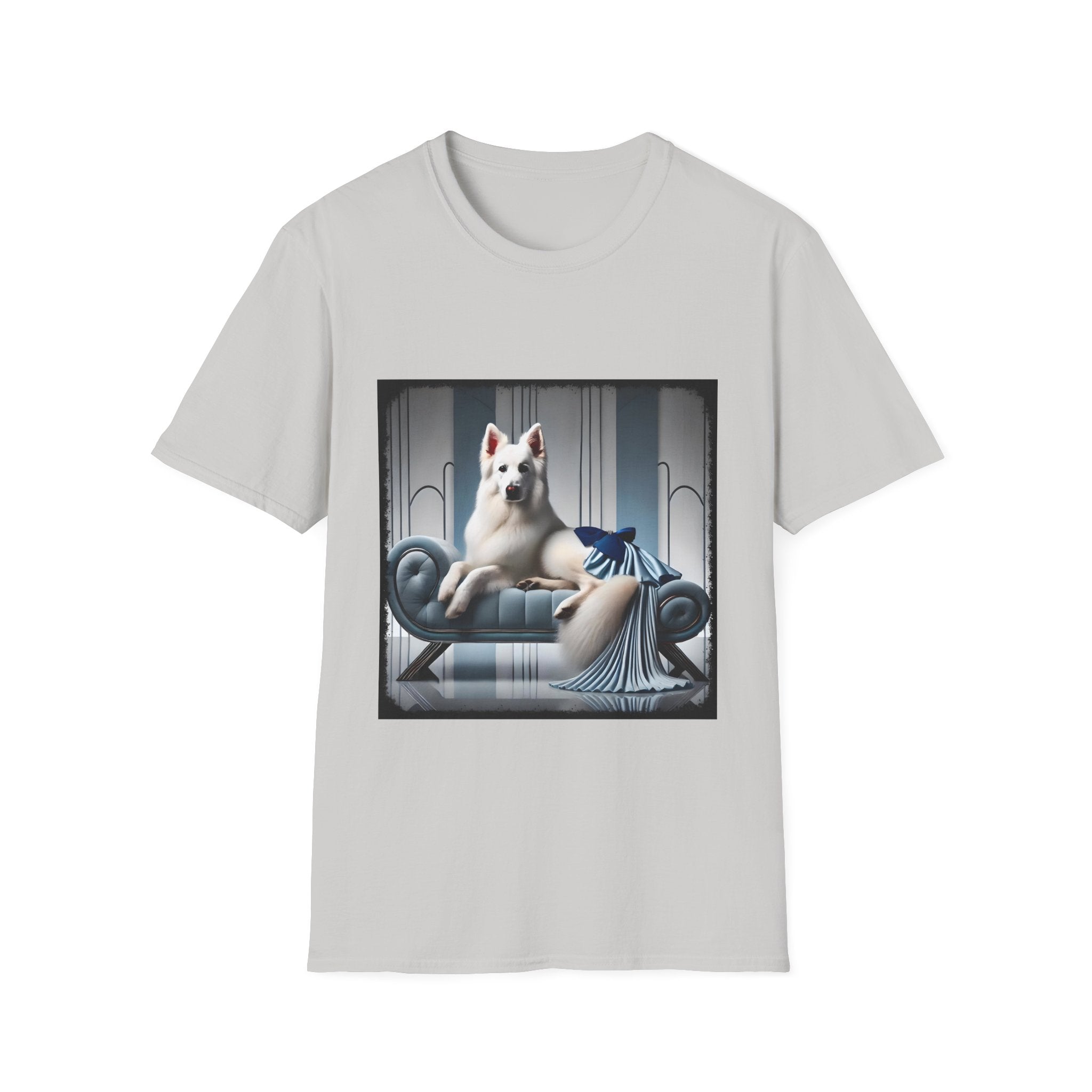 German Shepherd Blue Icon | Unisex Dog T-Shirt