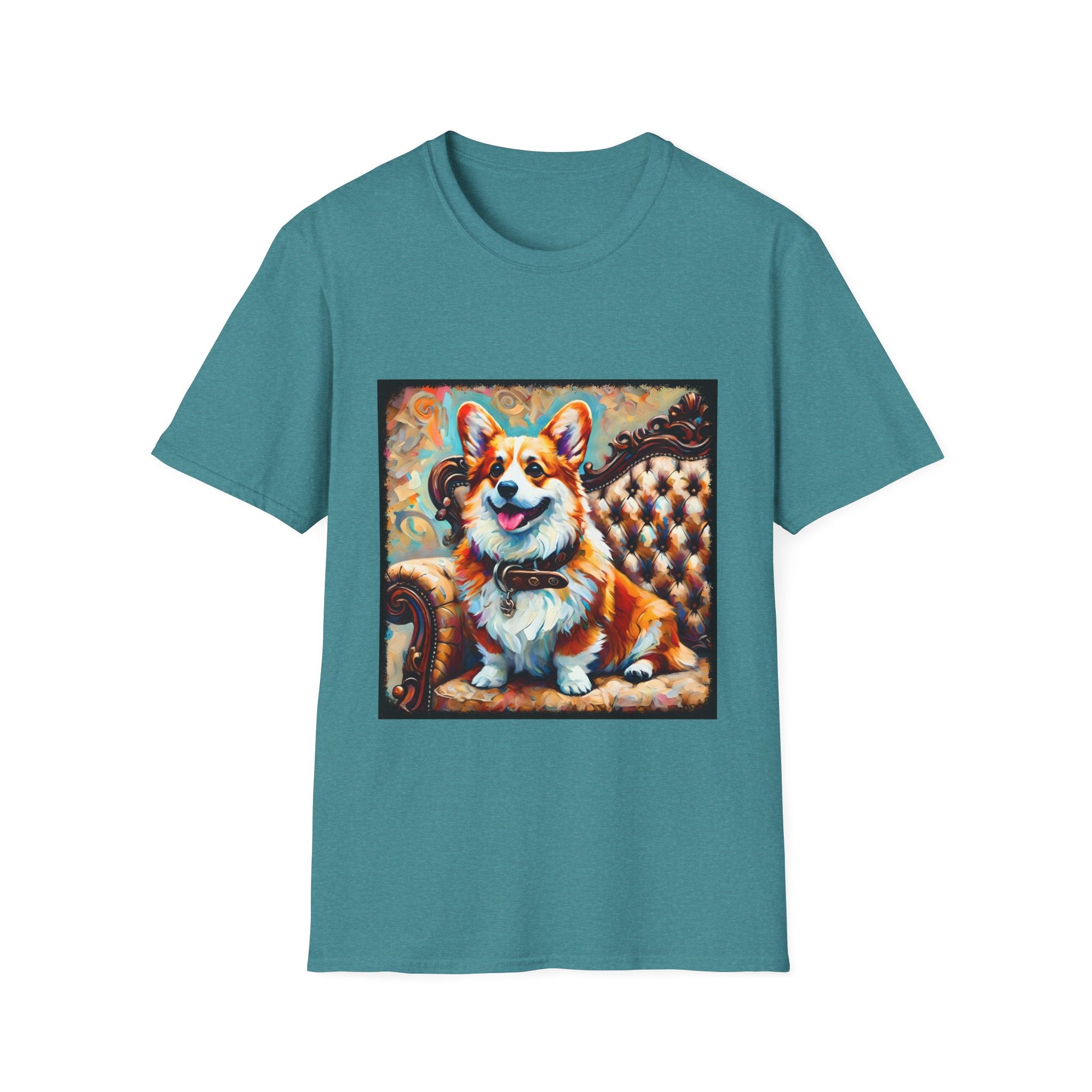 Pembroke Welsh Corgi Warm Swirl | Unisex Dog T-Shirt