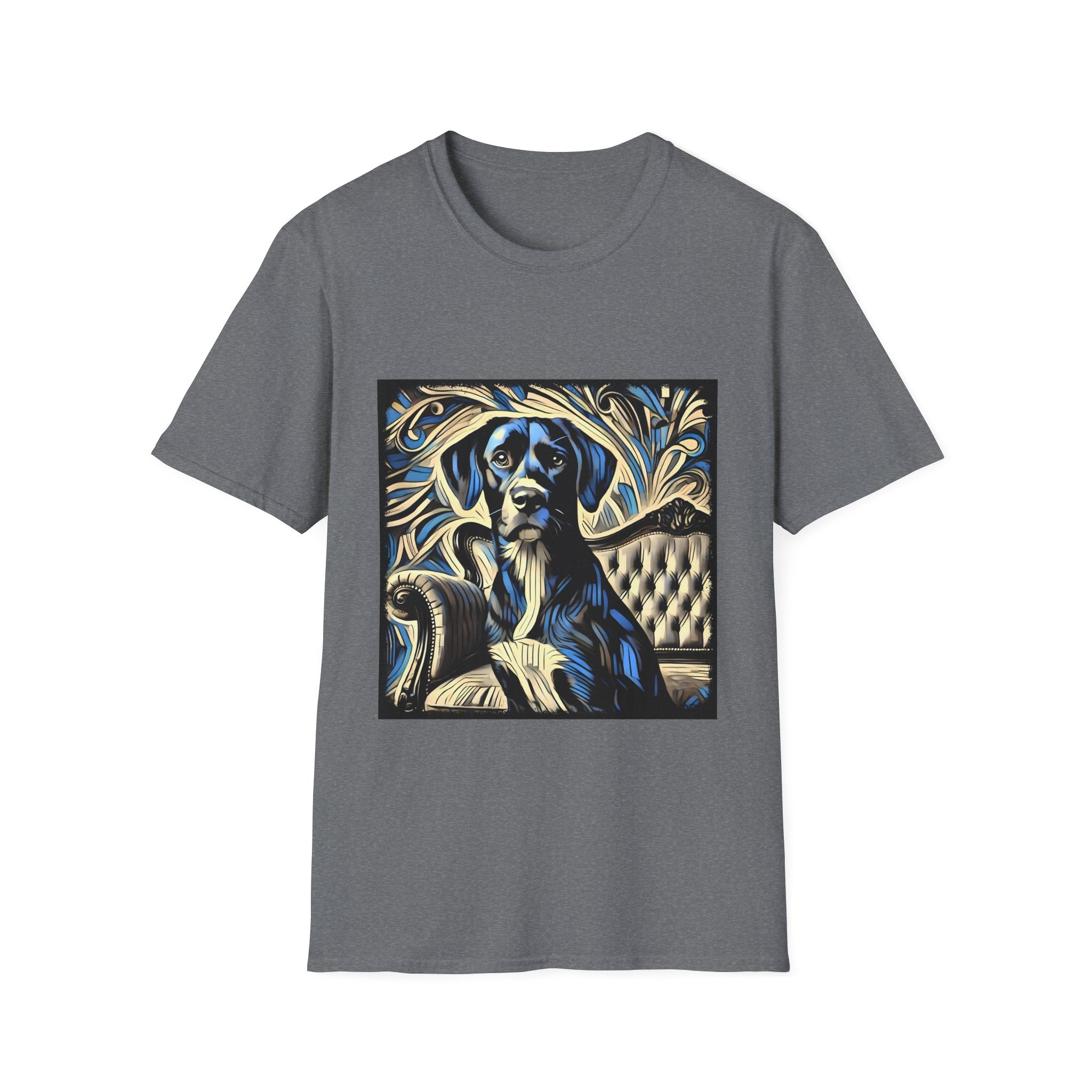 Labrador Retriever Blue Swirl | Unisex Dog T-Shirt