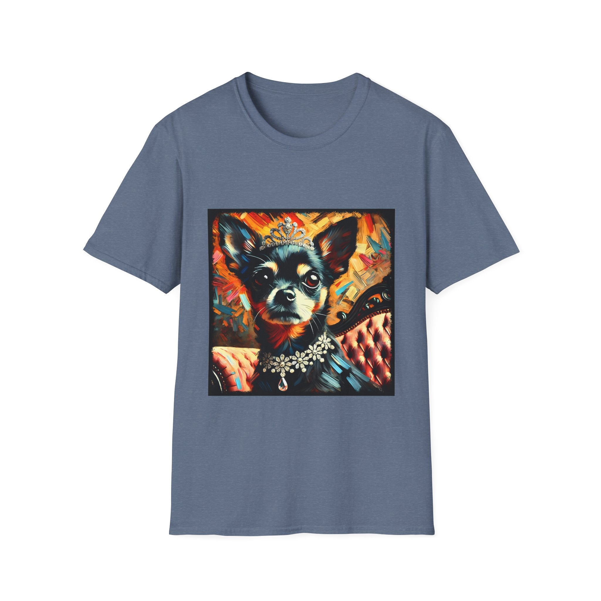 Chihuahua Poised Princess Classic | Unisex Dog T-Shirt