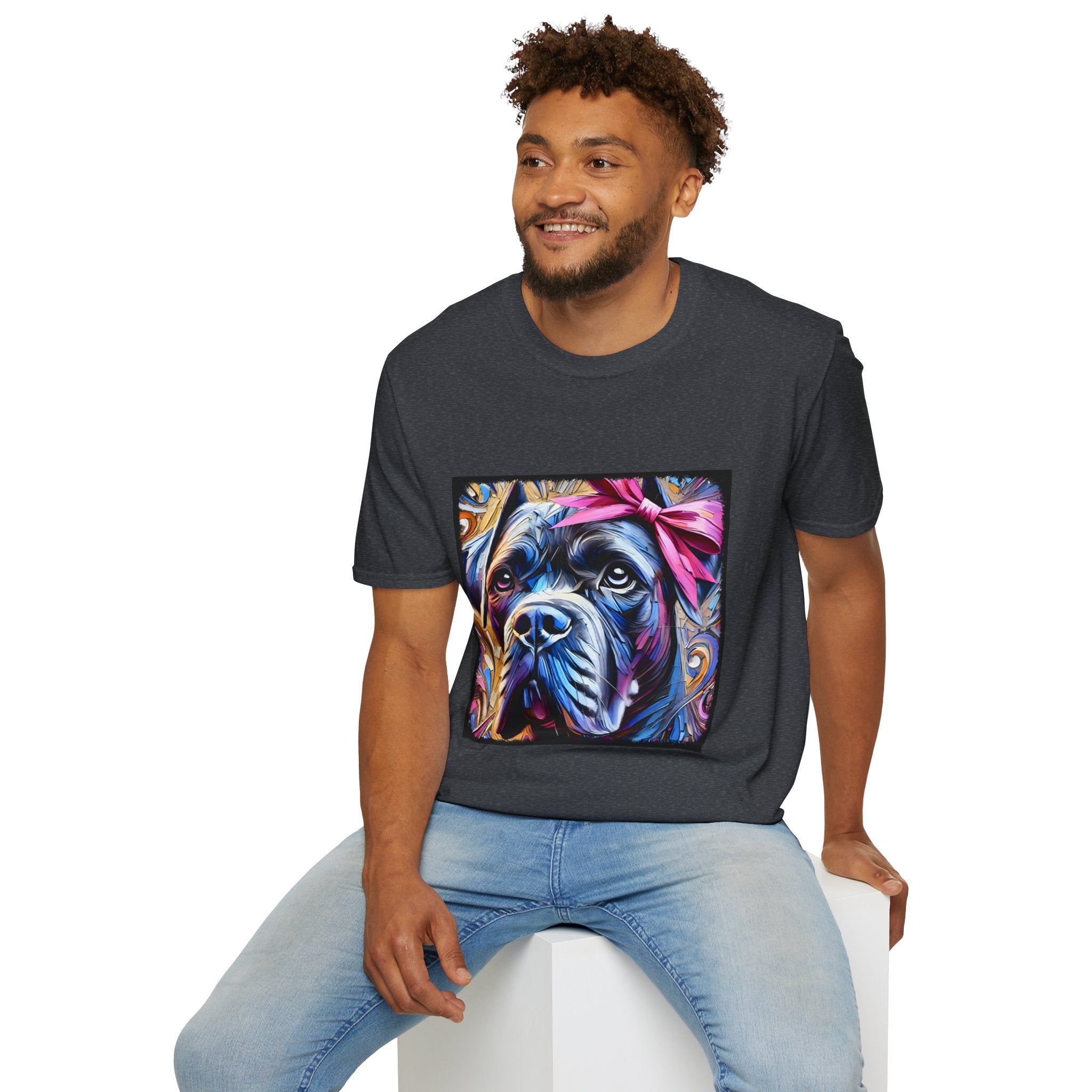 Cane Corso Beautiful Blue Swirl | Unisex Dog T-Shirt