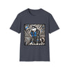 Siberian Husky B&W Blue Bow | Unisex Dog T-Shirt