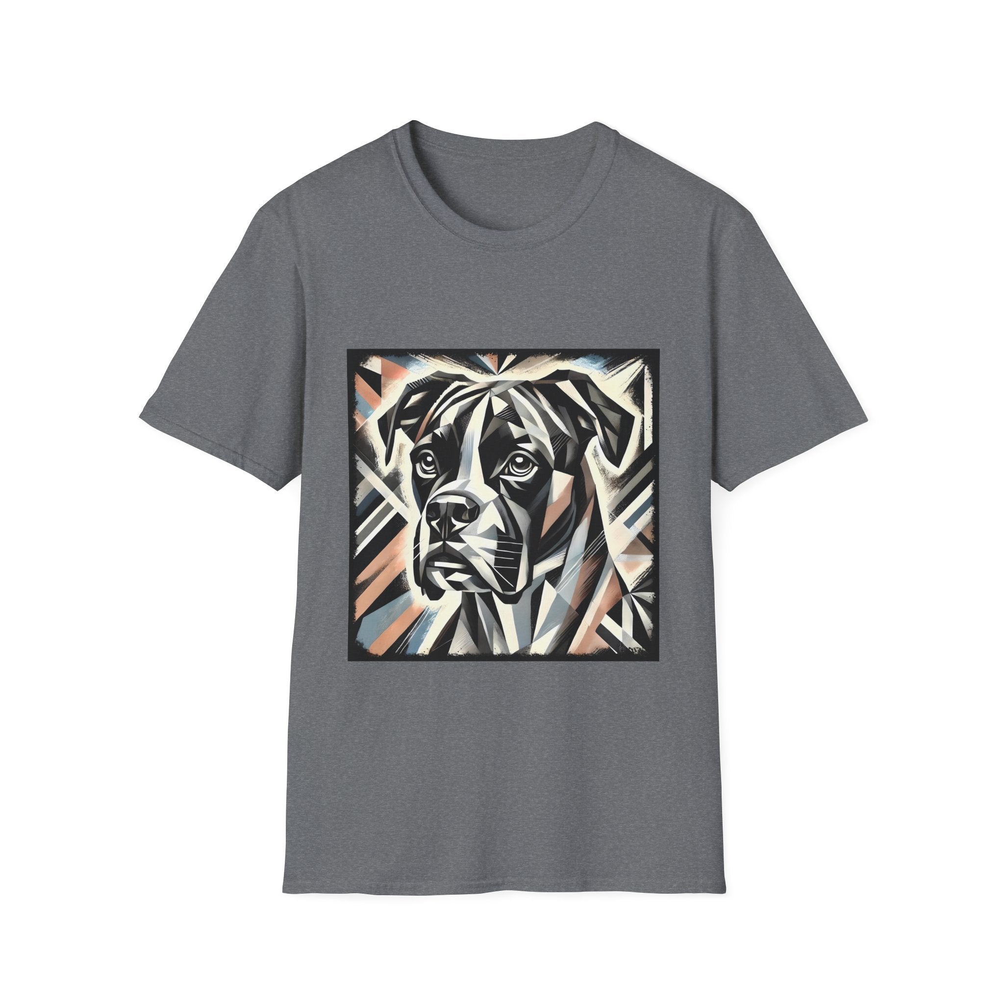 Boxer Bold Geometric | Unisex Dog T-Shirt