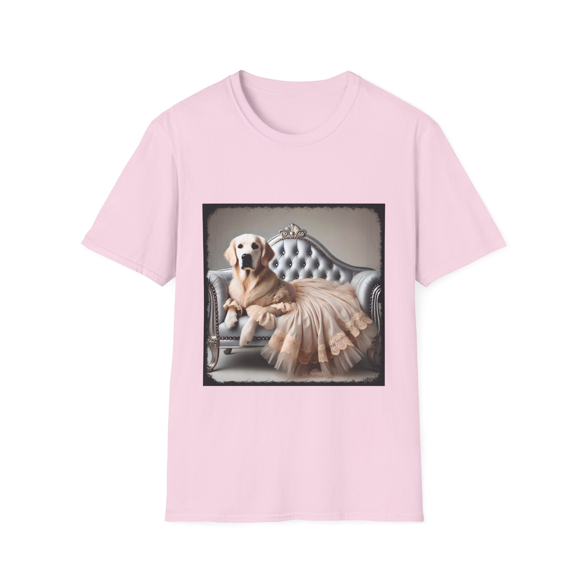 Golden Retriever Elegant Glamour | Unisex Dog T-Shirt