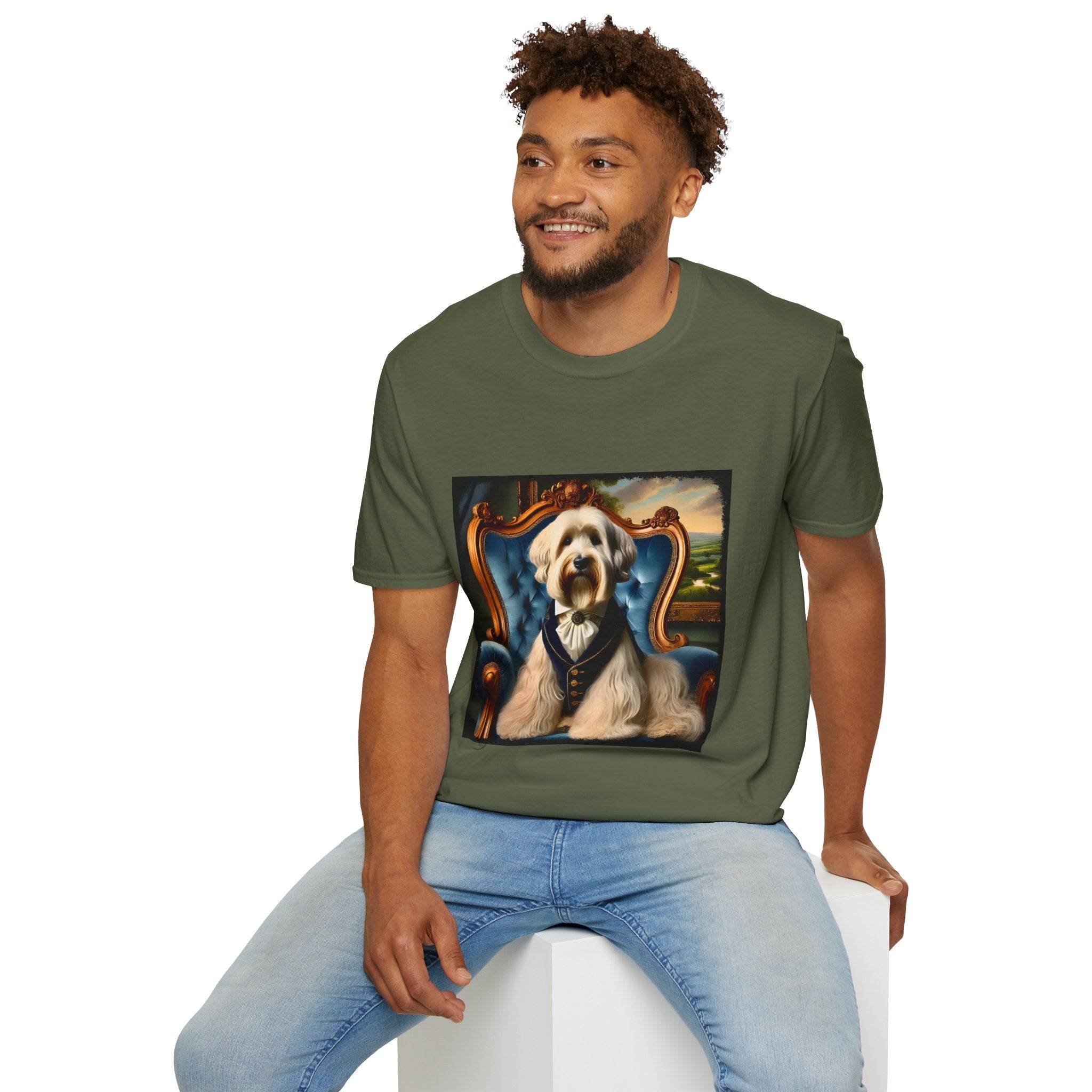 Wheaten Terrier Bold Baron | Unisex Dog T-Shirt
