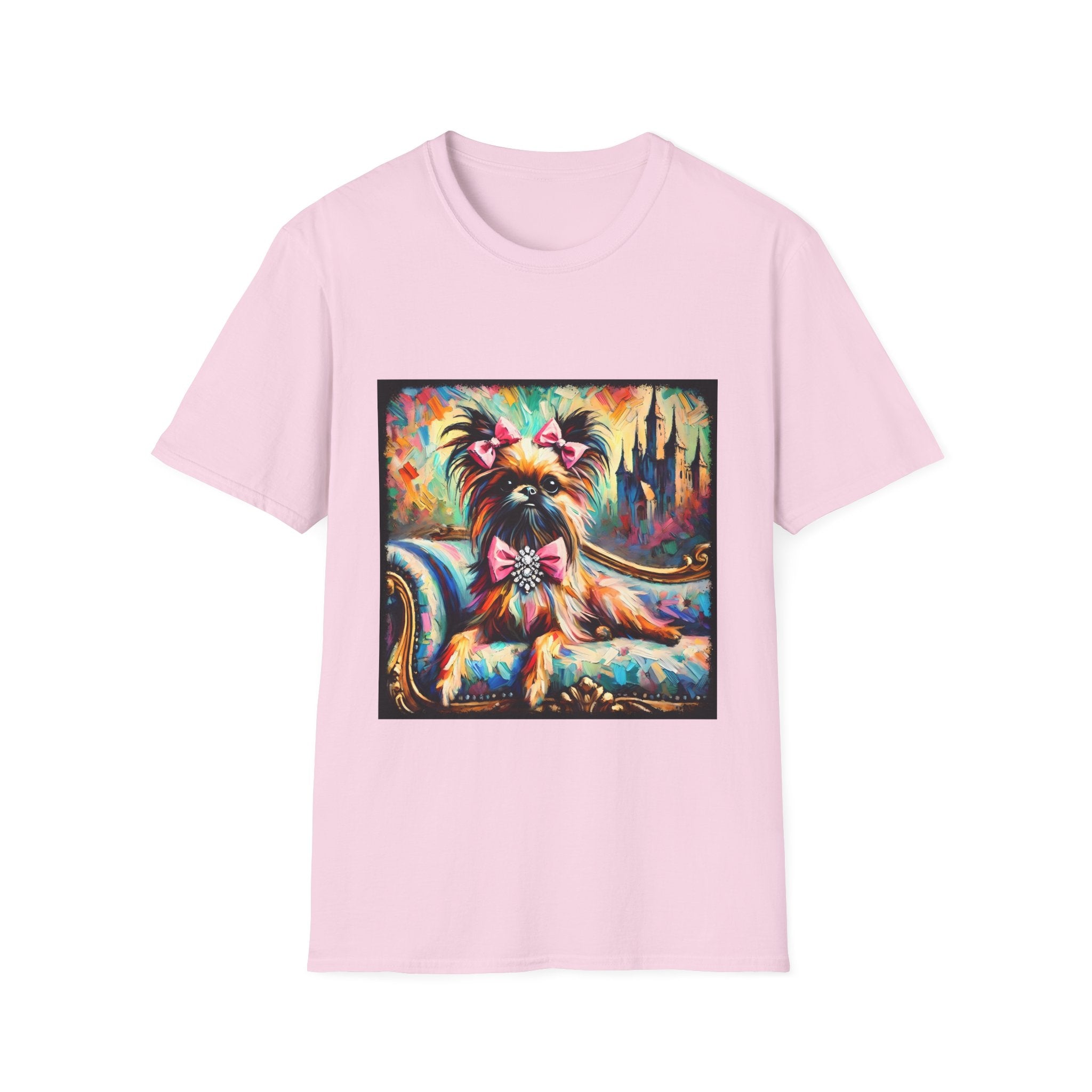 Brussels Griffon Diamond Princess Classic | Unisex Dog T-Shirt