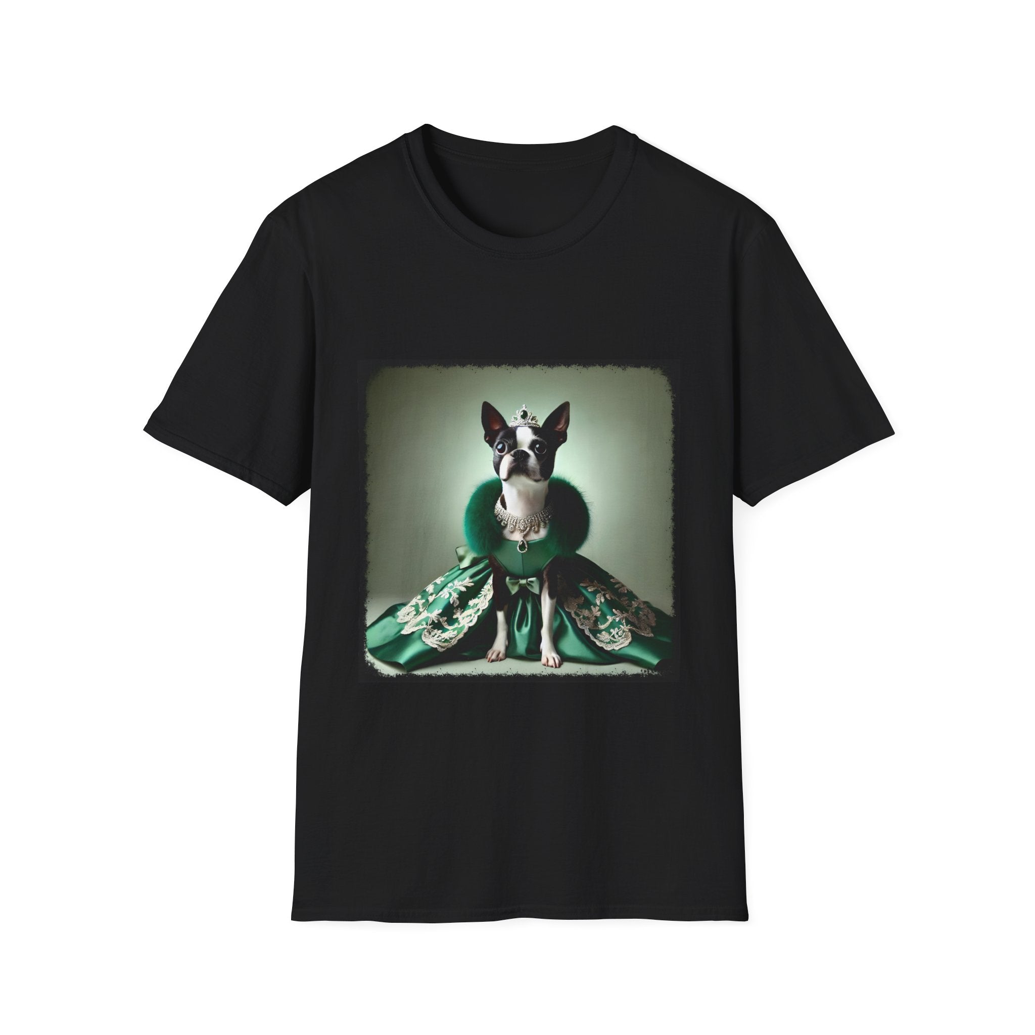 Unisex Boston Terrier graphic tee Pageant Princess
