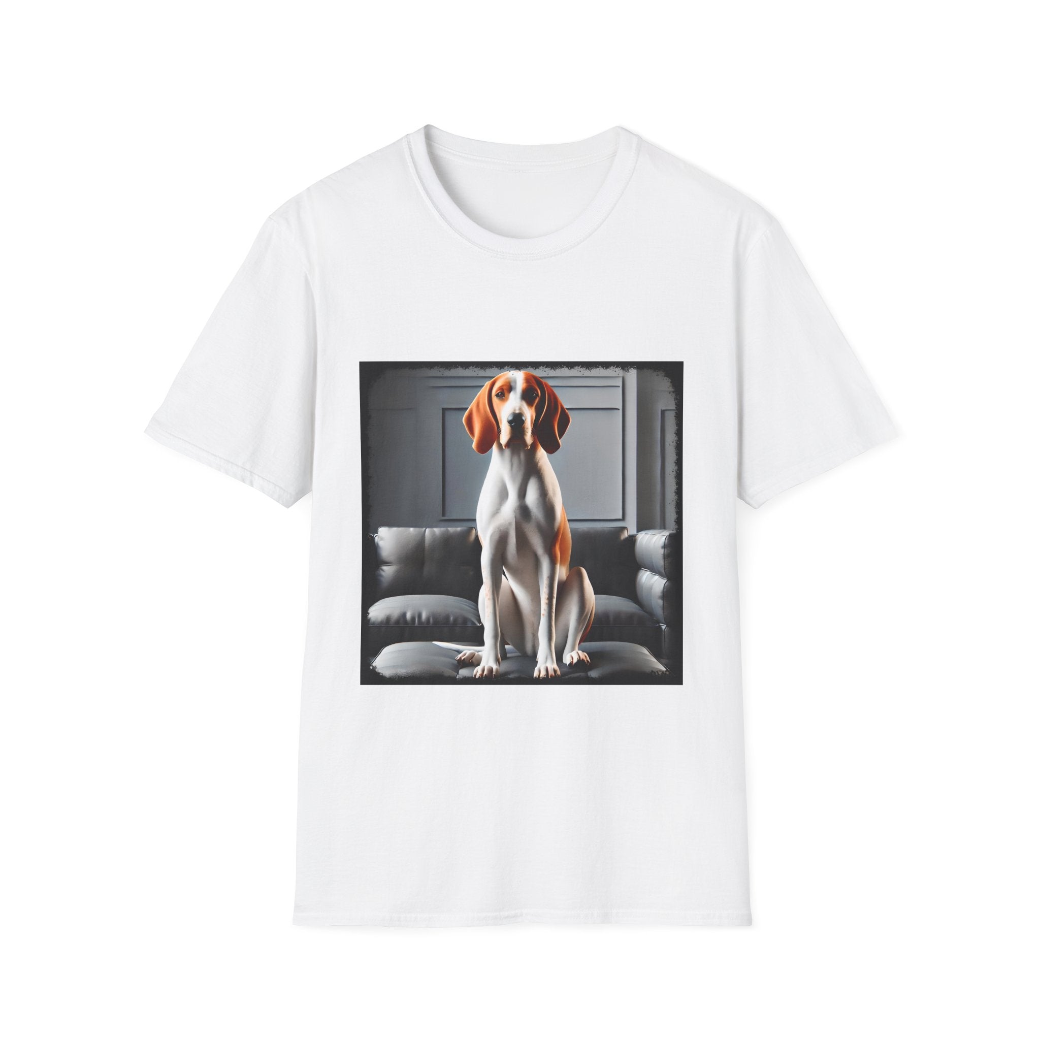 Coonhound Modern Muse  | Unisex Dog T-Shirt