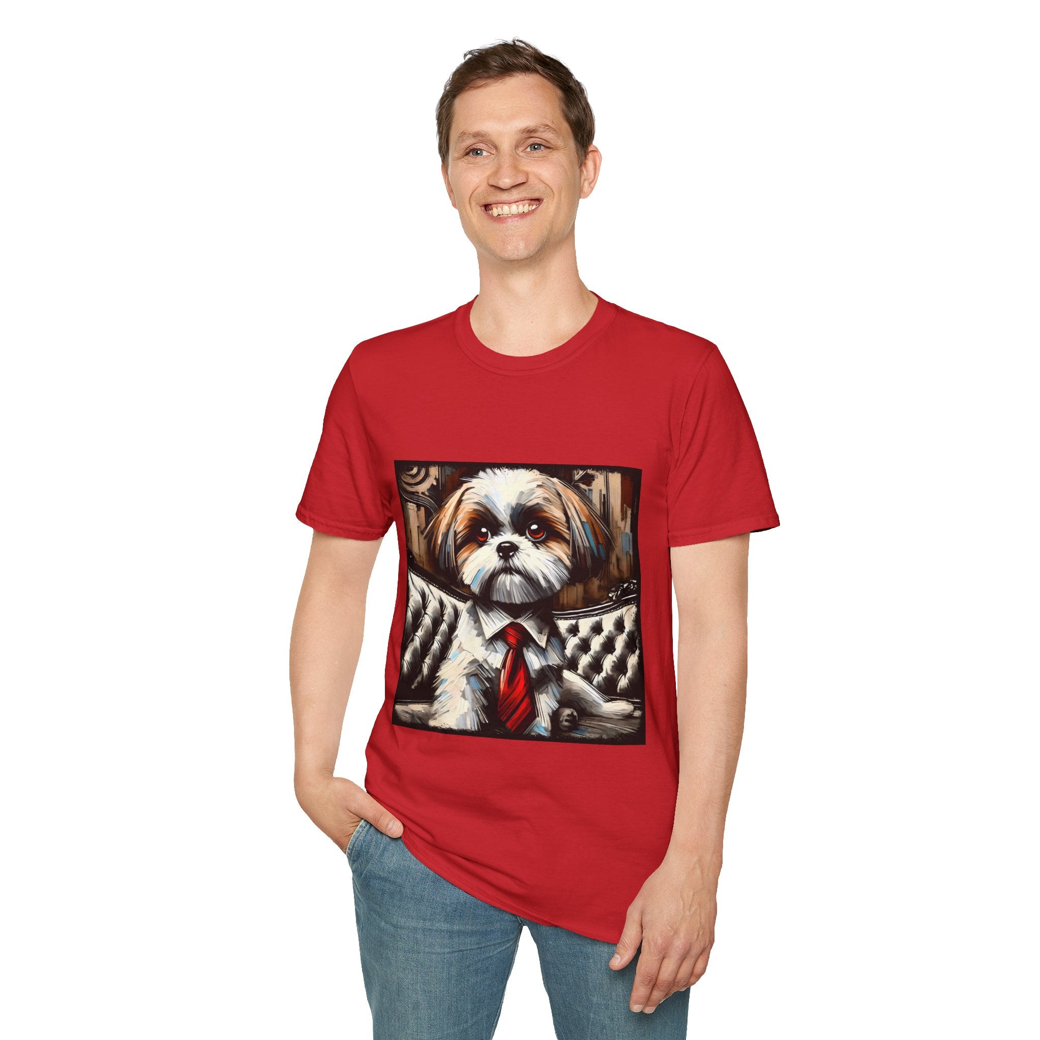 Shih Tzu Distinguished Gentleman |  Unisex Dog T-Shirt