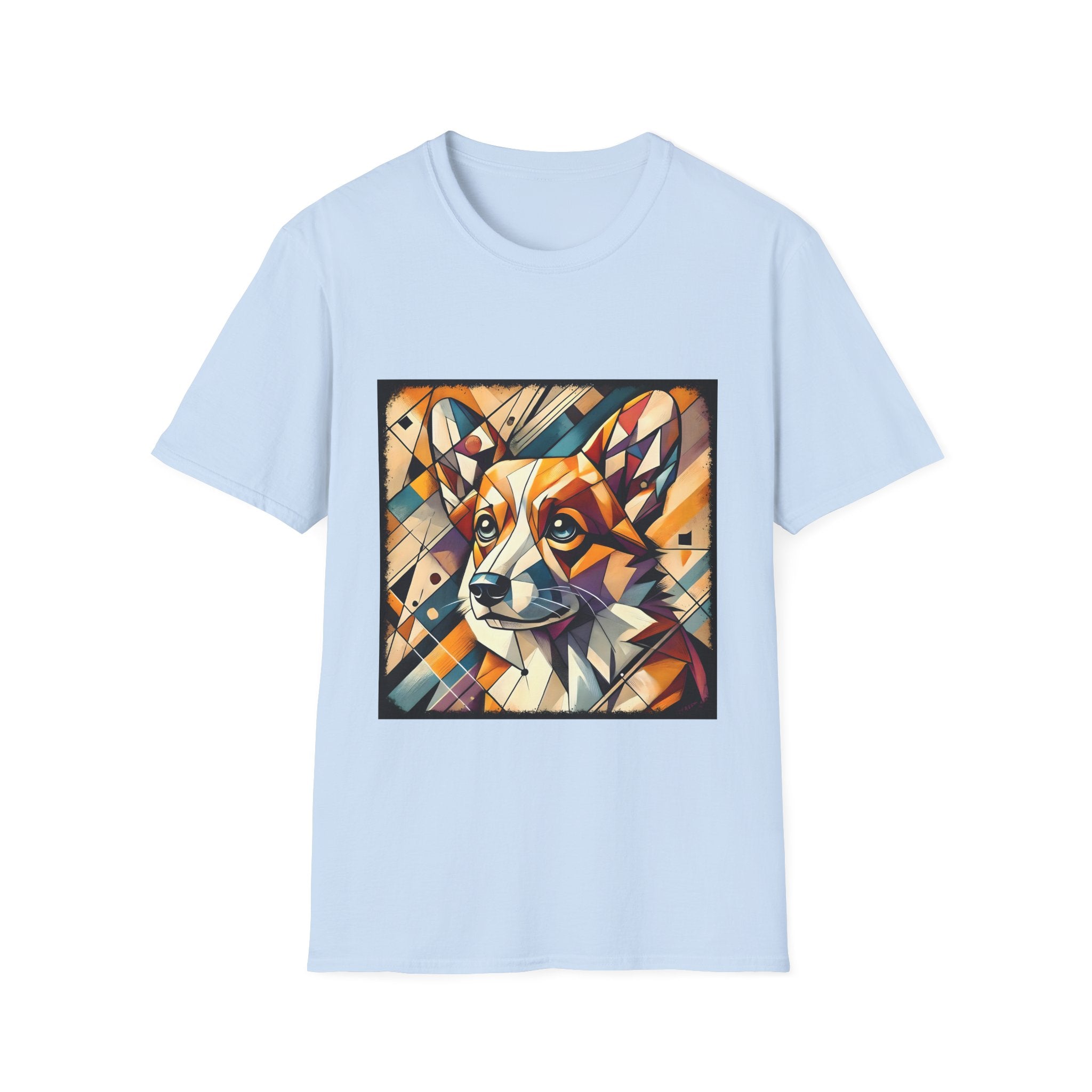 Pembroke Welsh Corgi Bold Geometric | Unisex Dog T-Shirt