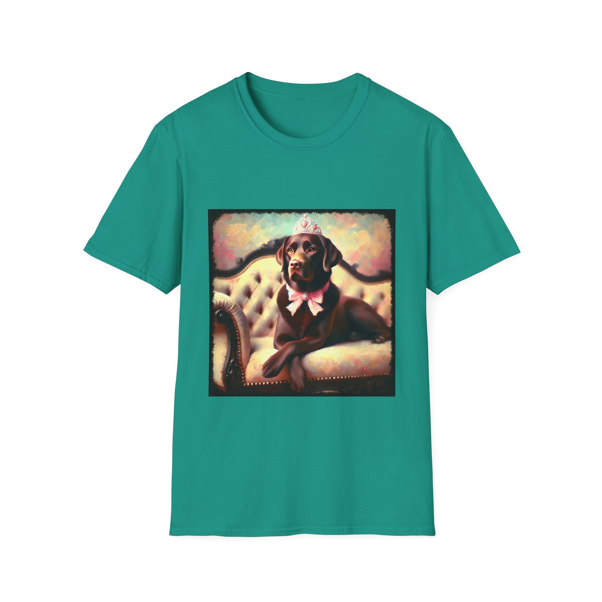 Labrador Retriever Poised Princess Classic | Unisex Dog T-Shirt