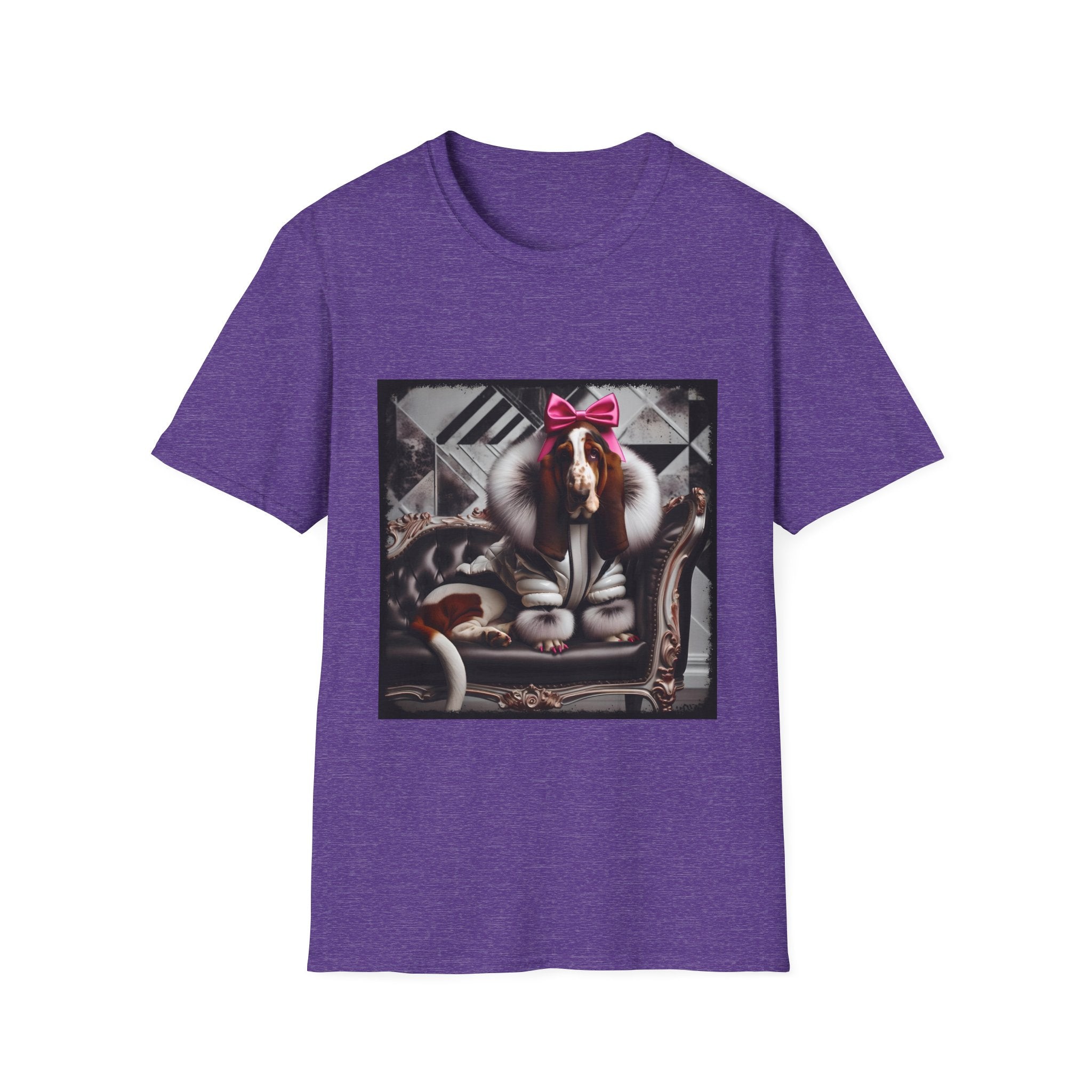 Basset Hound Fashionista | Unisex Dog T-Shirt