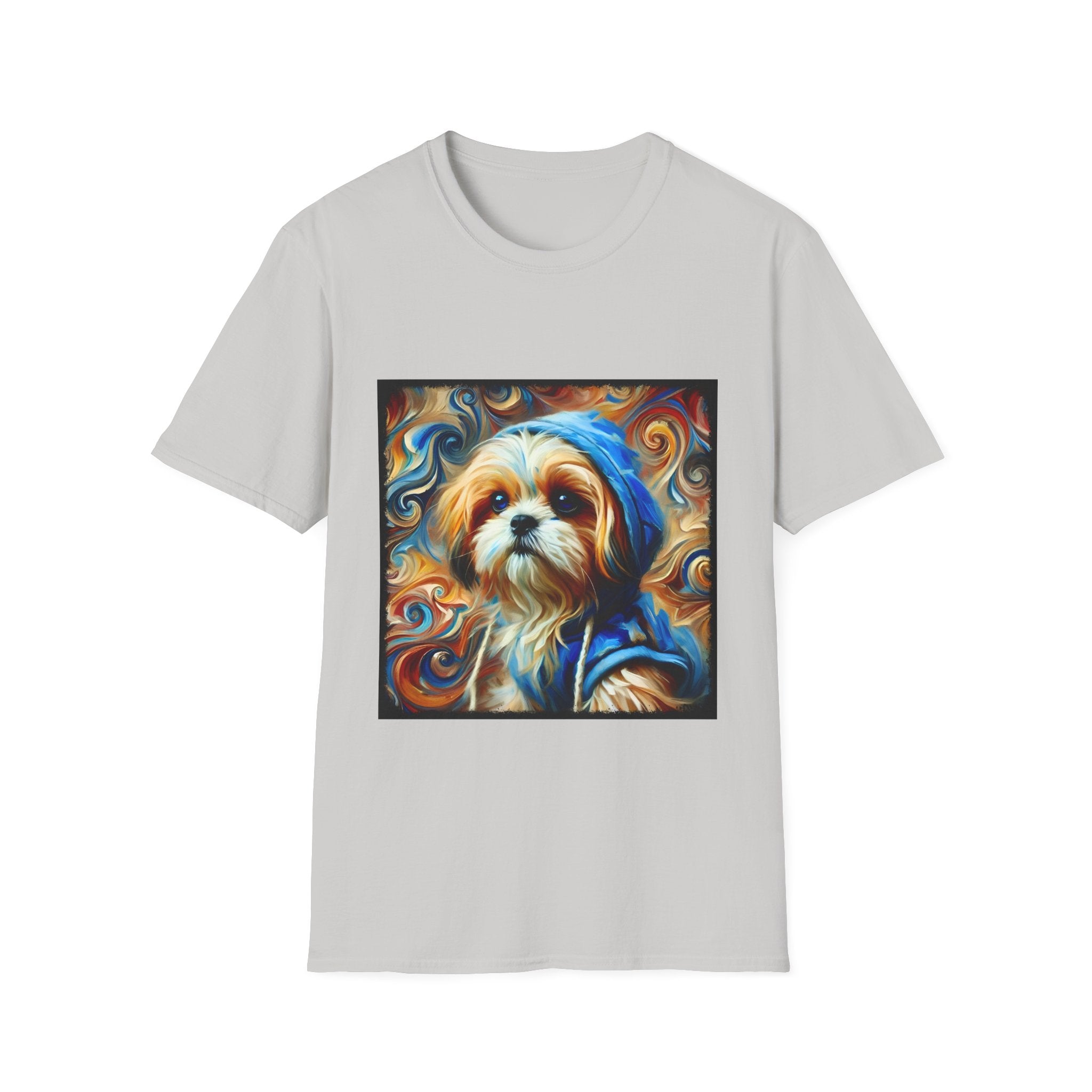Shih Tzu Comfy Swirl | Unisex Dog T-Shirt
