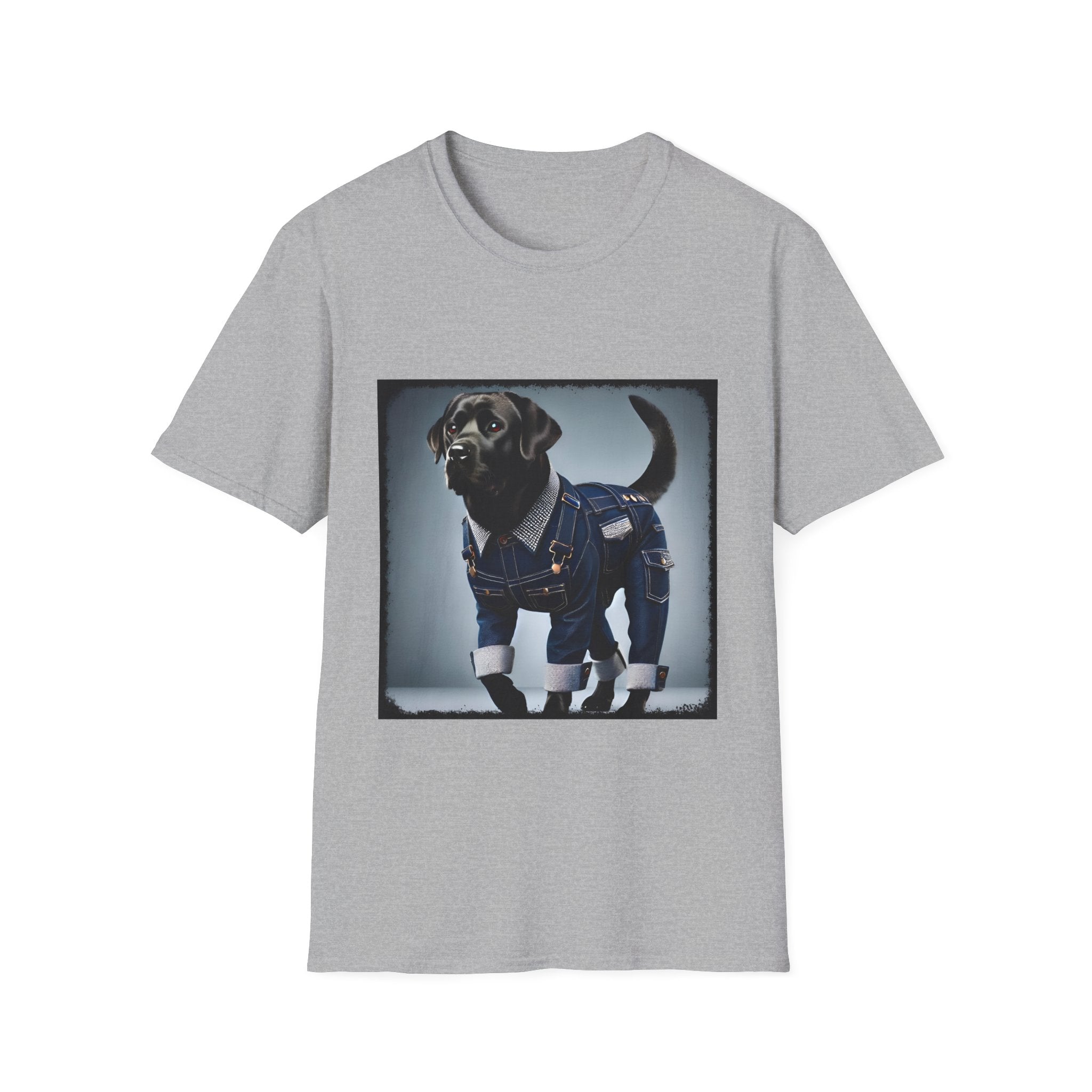 Labrador Retriever Denim Mood | Unisex Dog T-Shirt