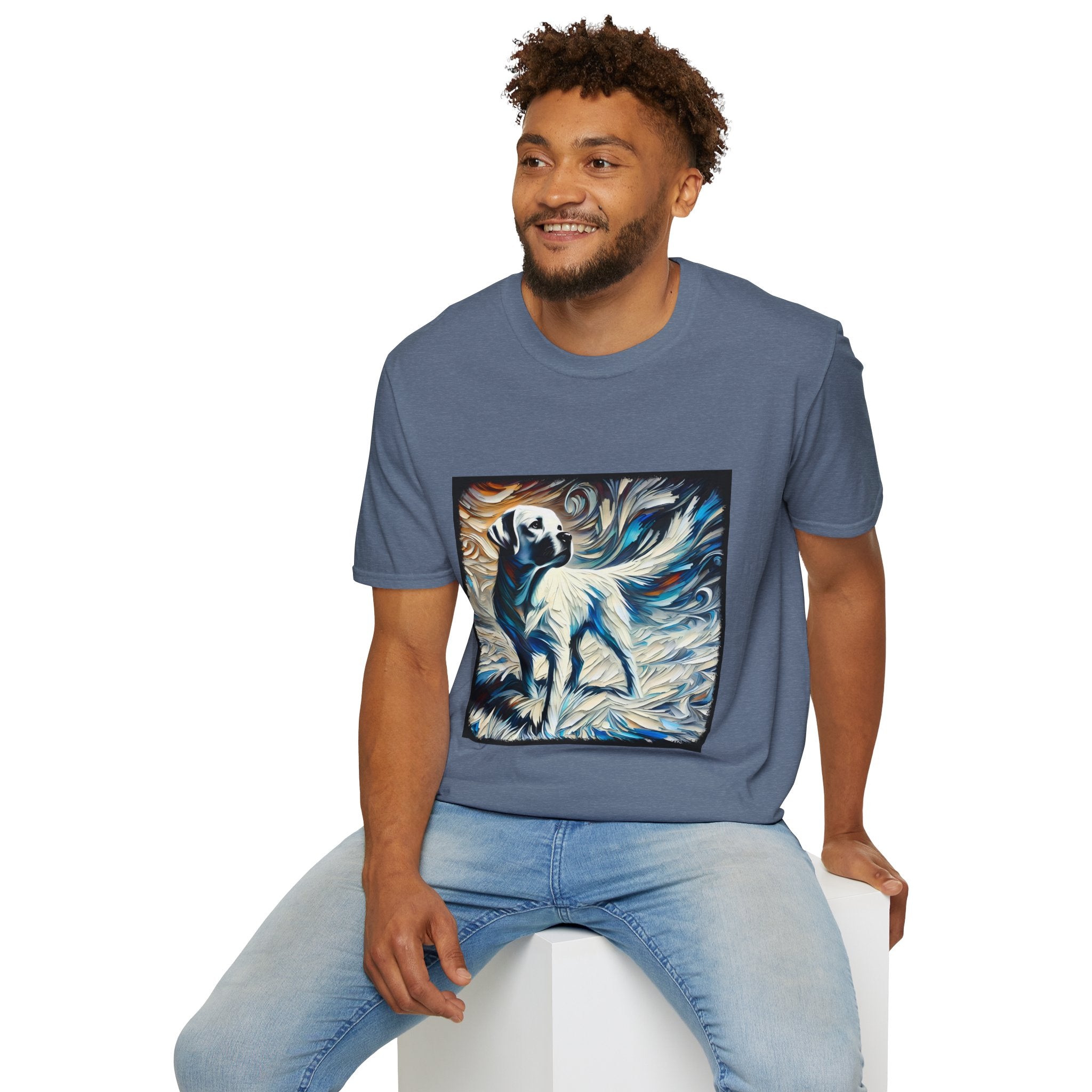 Labrador Retriever Snow Swirl | Unisex Dog T-Shirt