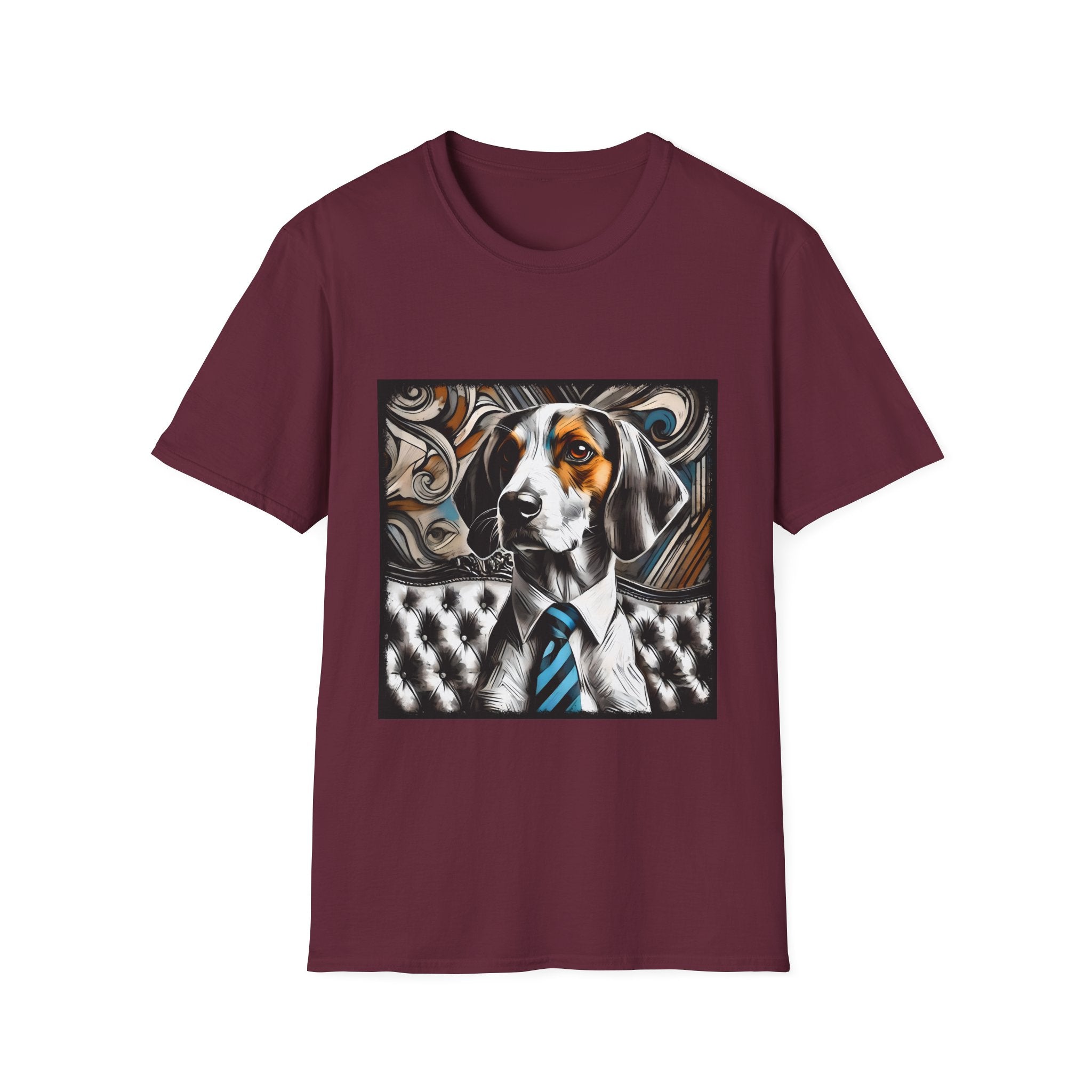 Treeing Walker Coonhound Bold Gentleman | Unisex Dog T-Shirt