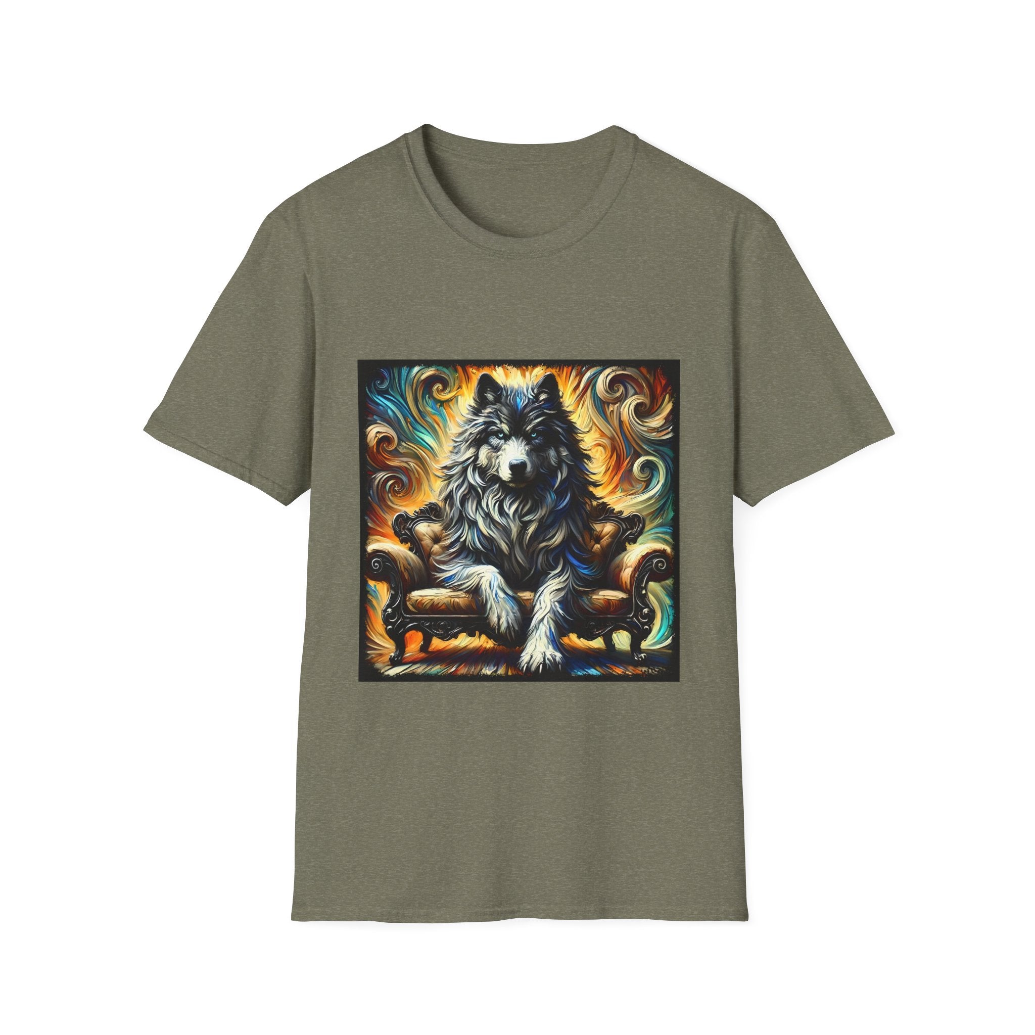 Dire Wolf Sun Swirl | Unisex Dog T-Shirt