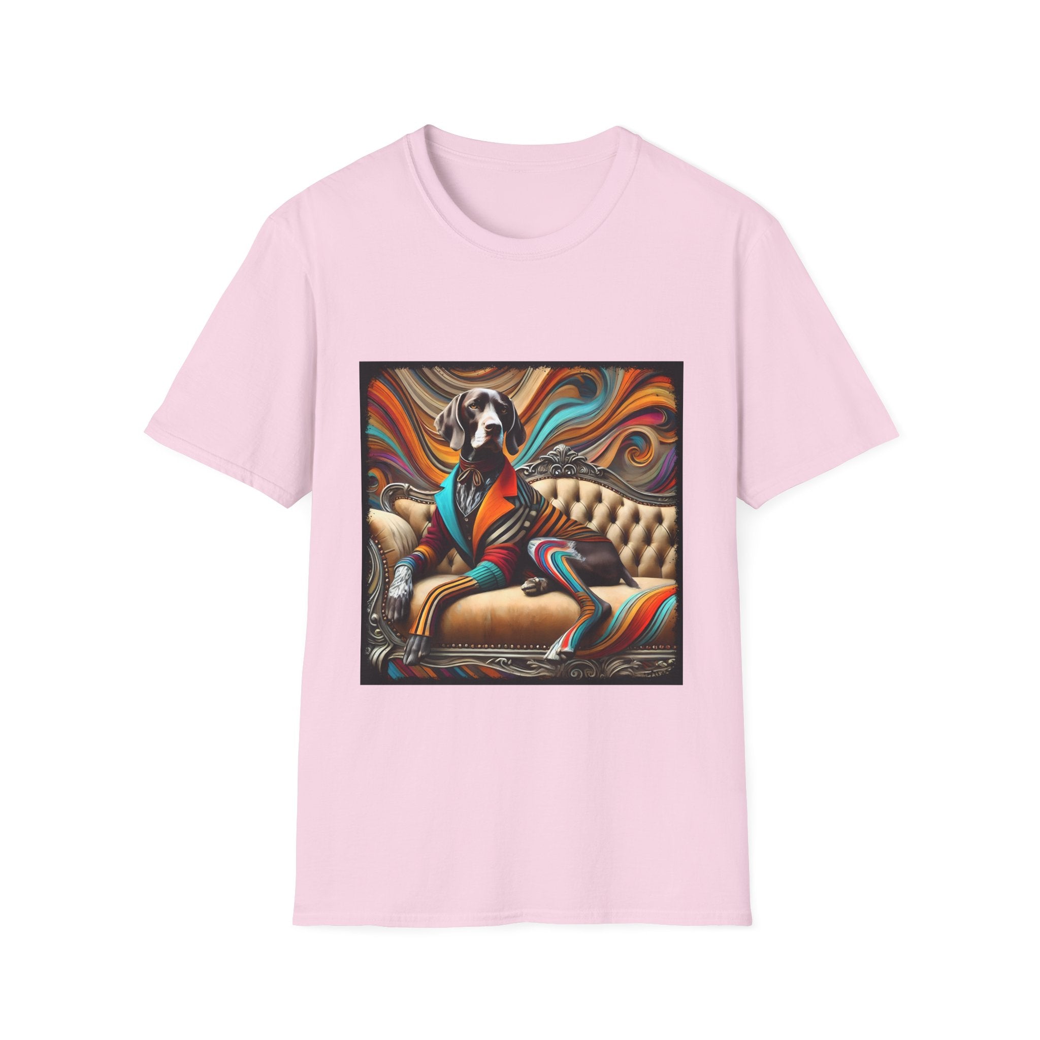 German Shorthaired Pointer Warm Rocker | Unisex Dog T-Shirt