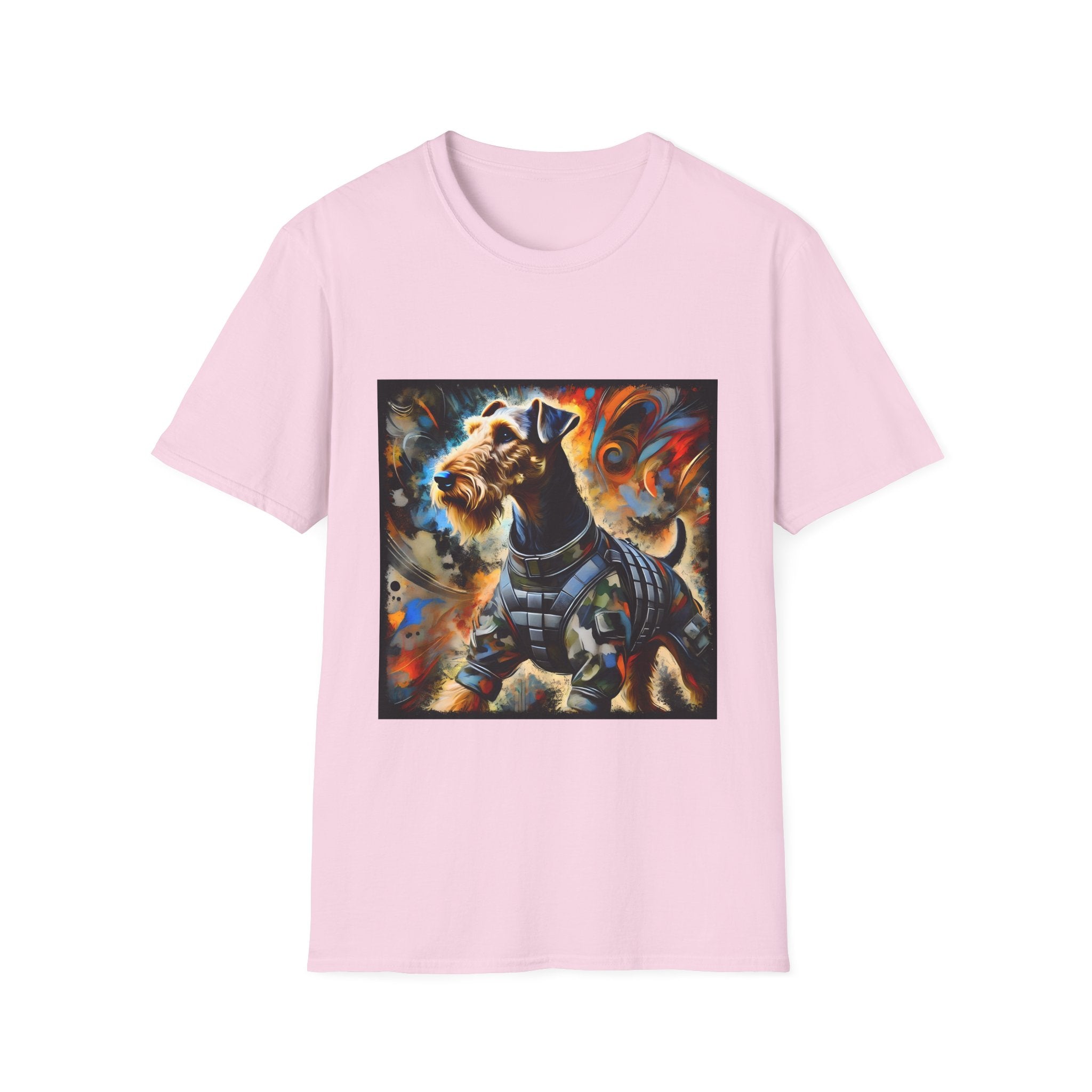 Airedale Terrier Bold Armor Classic | Unisex Dog T-Shirt