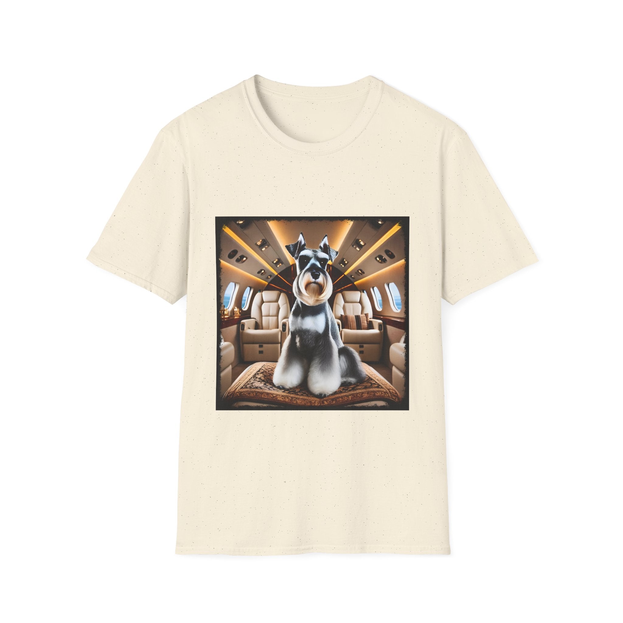 Schnauzer Jet Setter | Unisex Dog T-Shirt