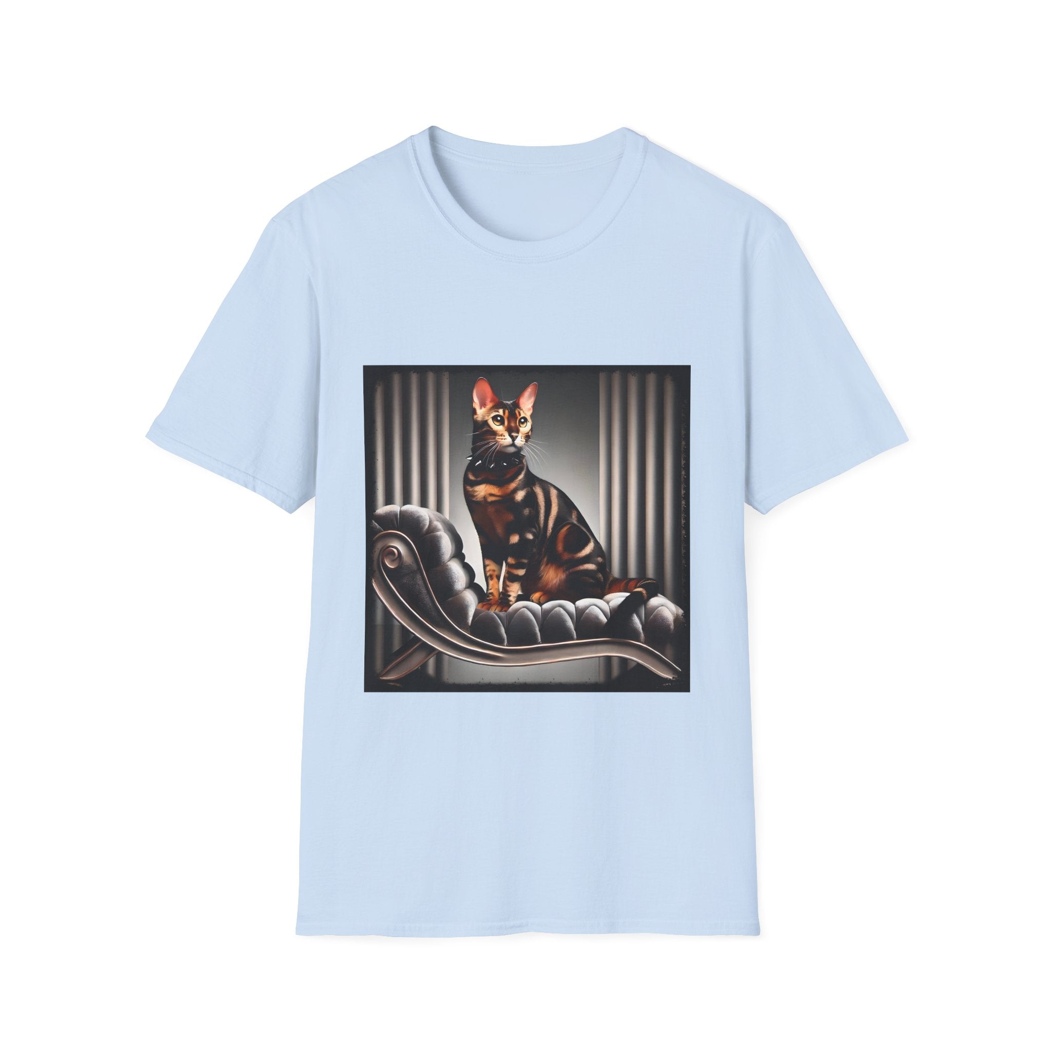 Bengal Cat Spiked Seductress | Unisex Cat T-Shirt