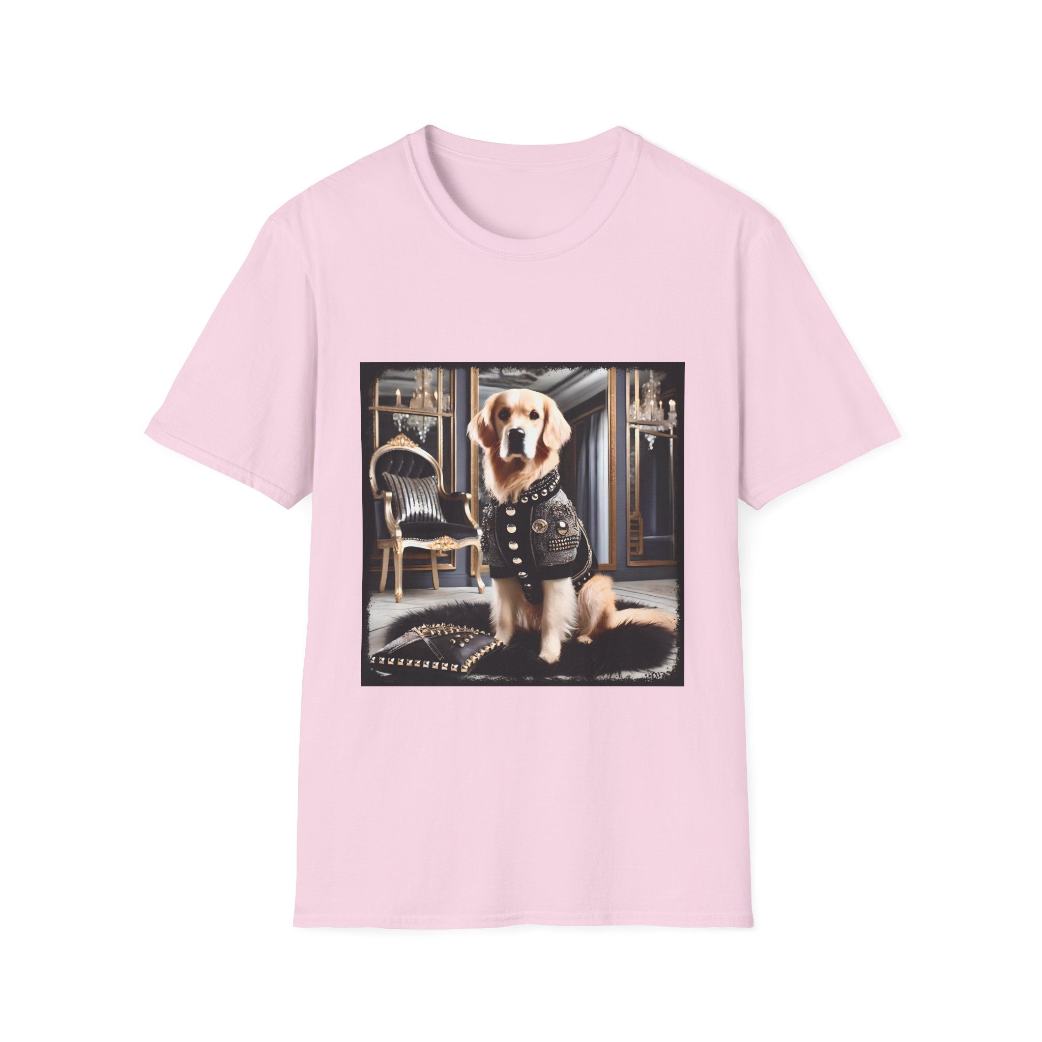 Golden Retriever Edge Icon | Unisex Dog T-Shirt