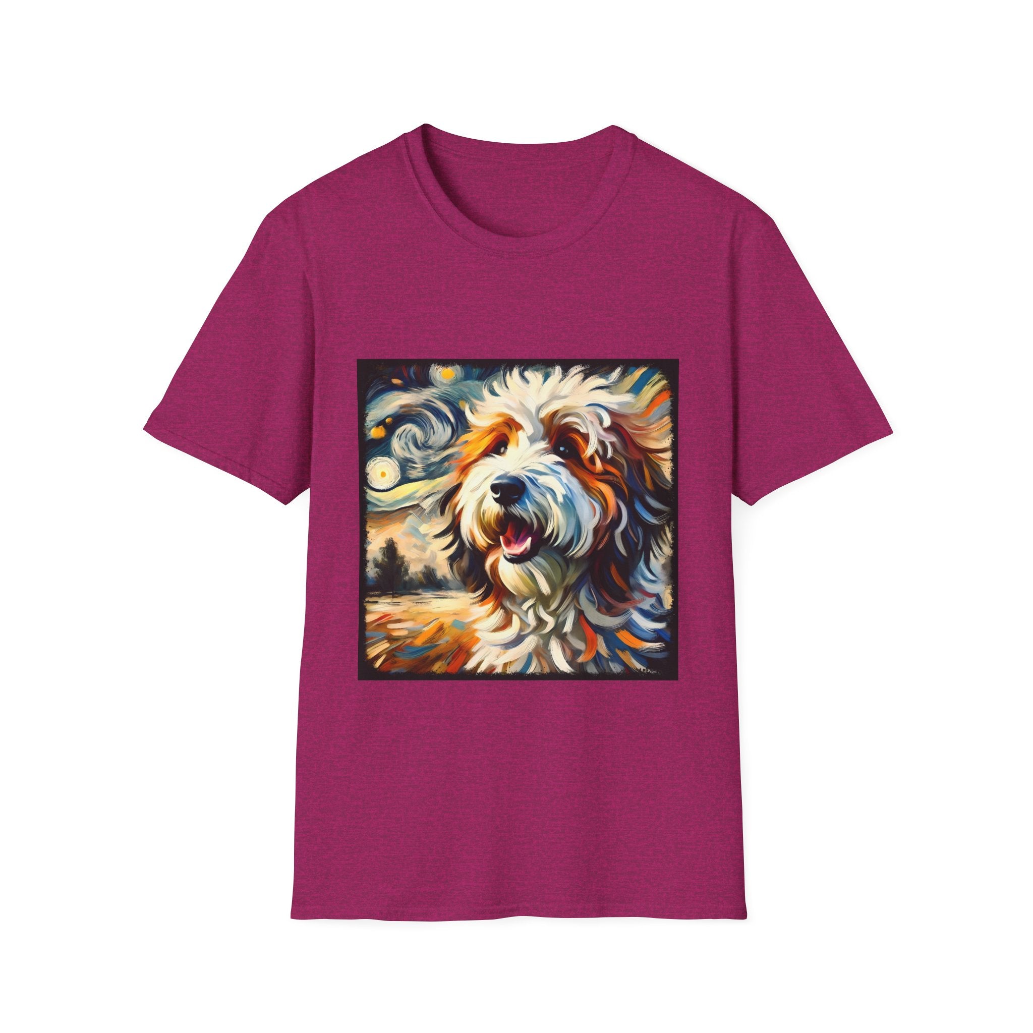 Bernedoodle Vivid Swirl | Unisex Dog T-Shirt