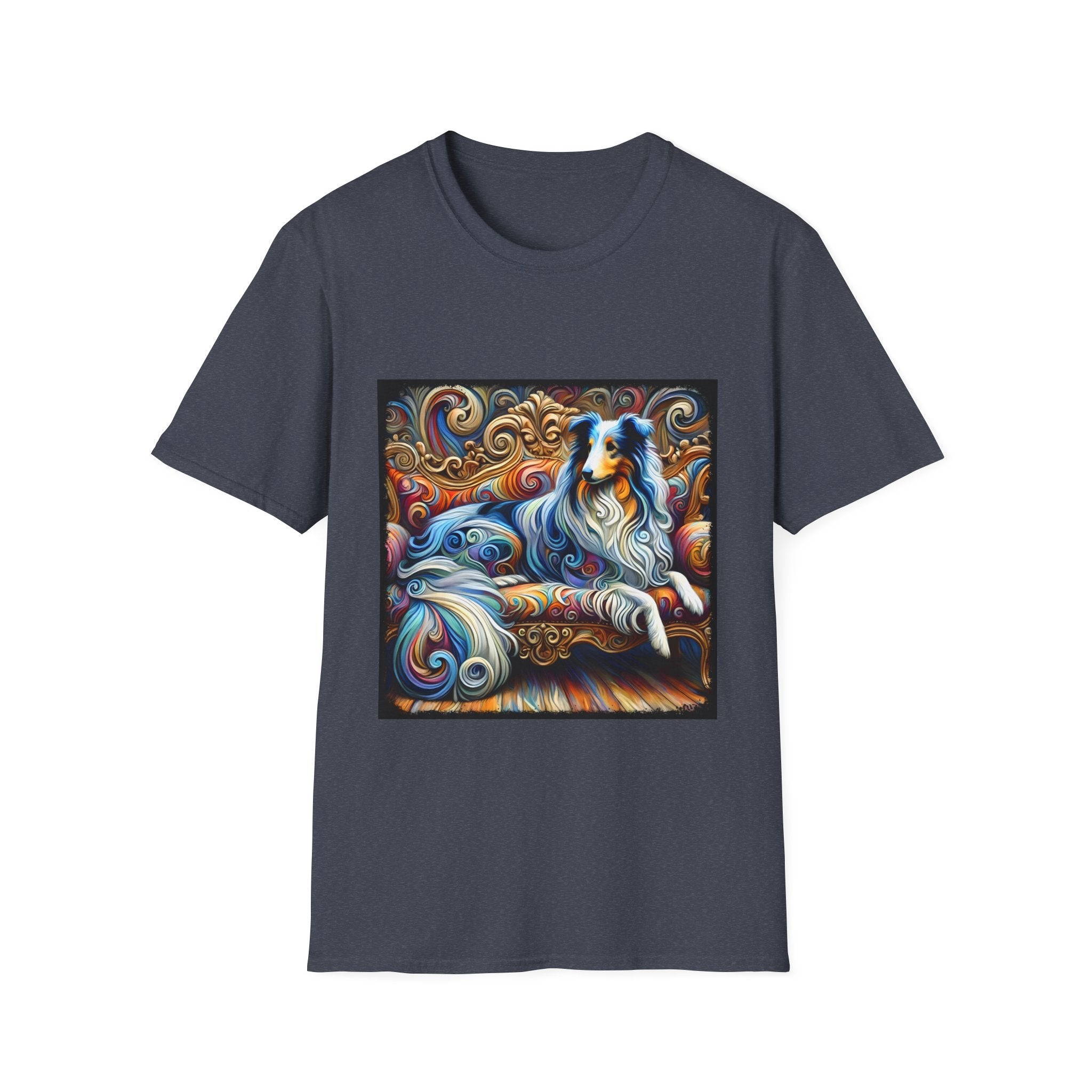 Collie Stunning Swirl | Unisex Dog T-Shirt