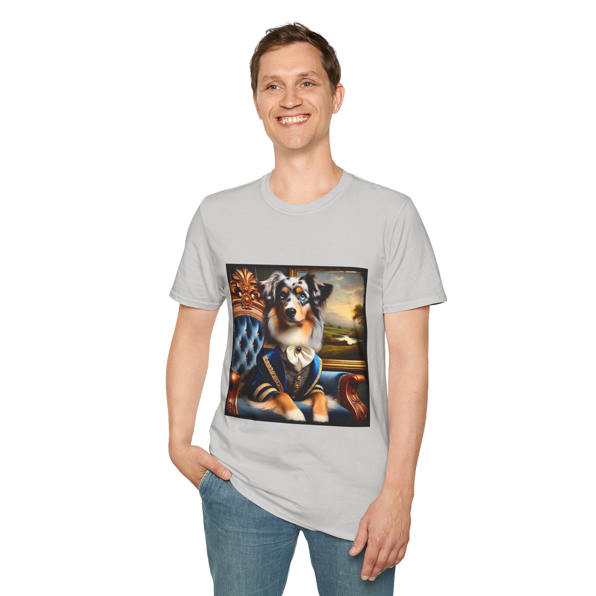 Miniature American Shepherd Dashing Duke | Unisex Dog T-Shirt