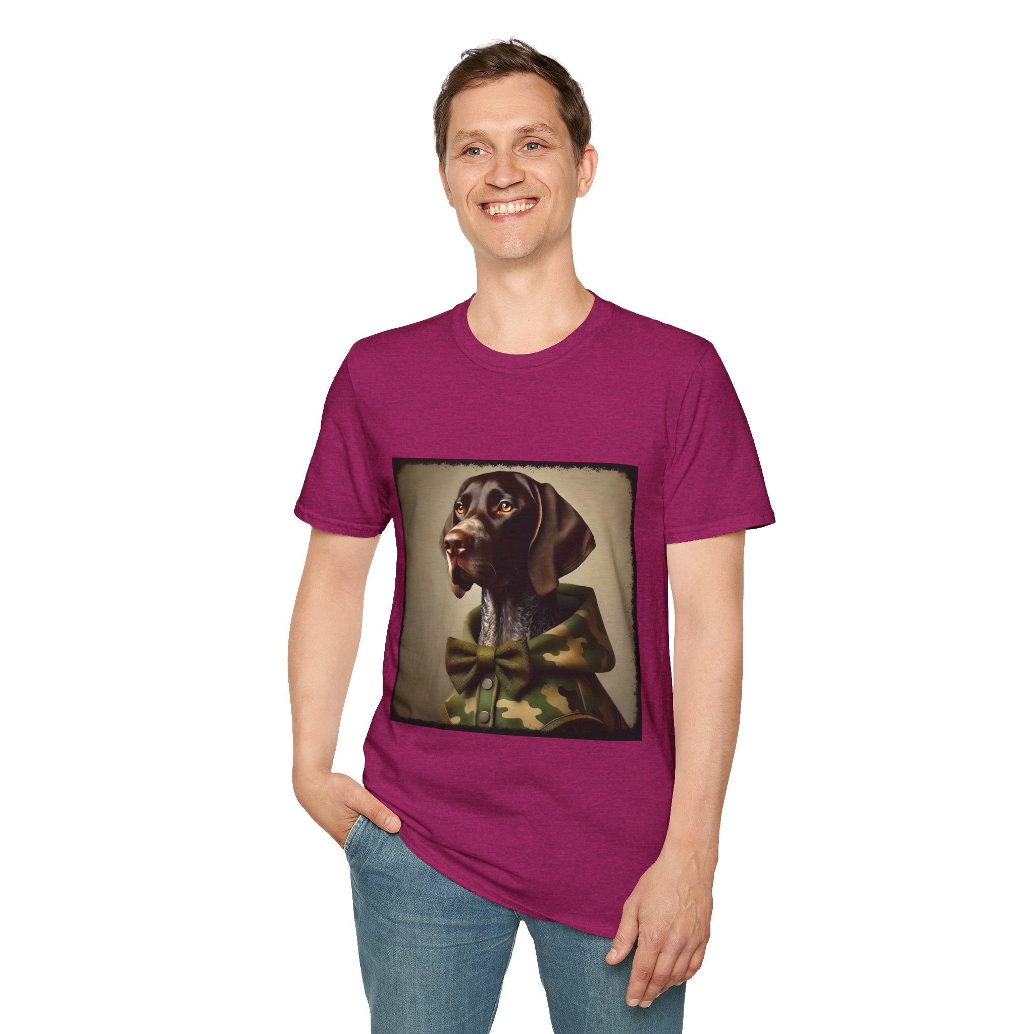 German Shorthaired Pointer Camo Cutie II | Unisex Dog T-Shirt