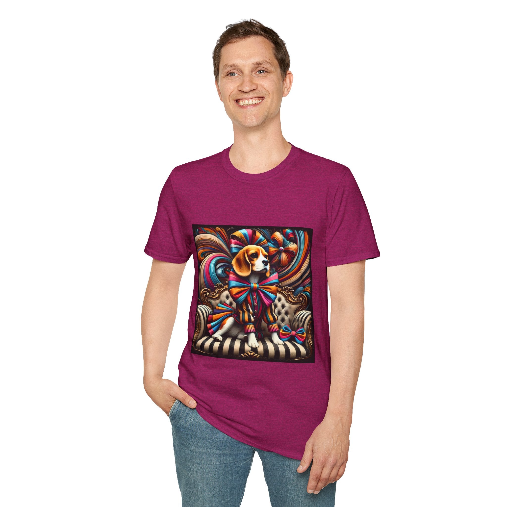 Beagle Vibrant Bold | Unisex Dog T-Shirt
