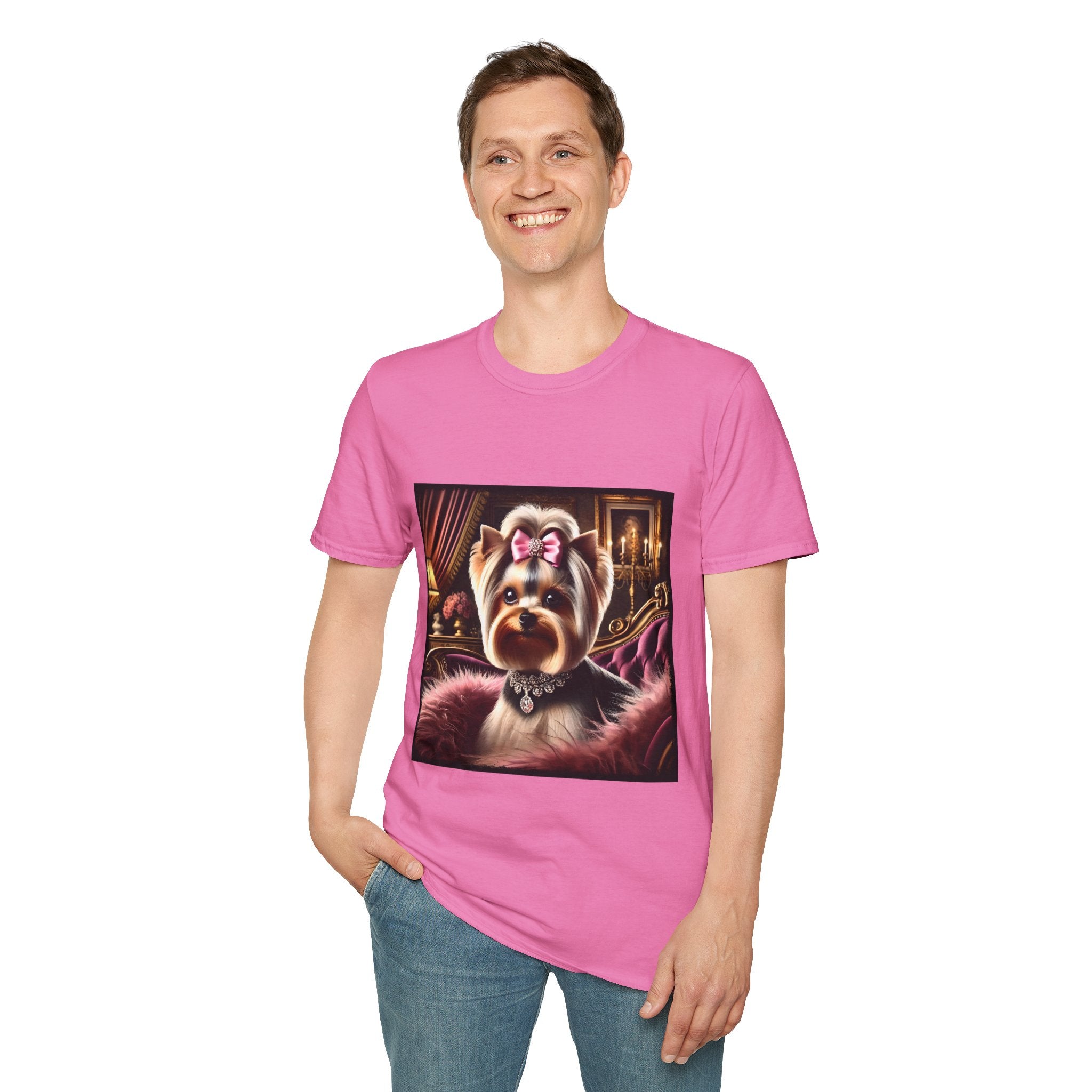Yorkshire Terrier Diamond Opulence | Unisex Dog T-Shirt