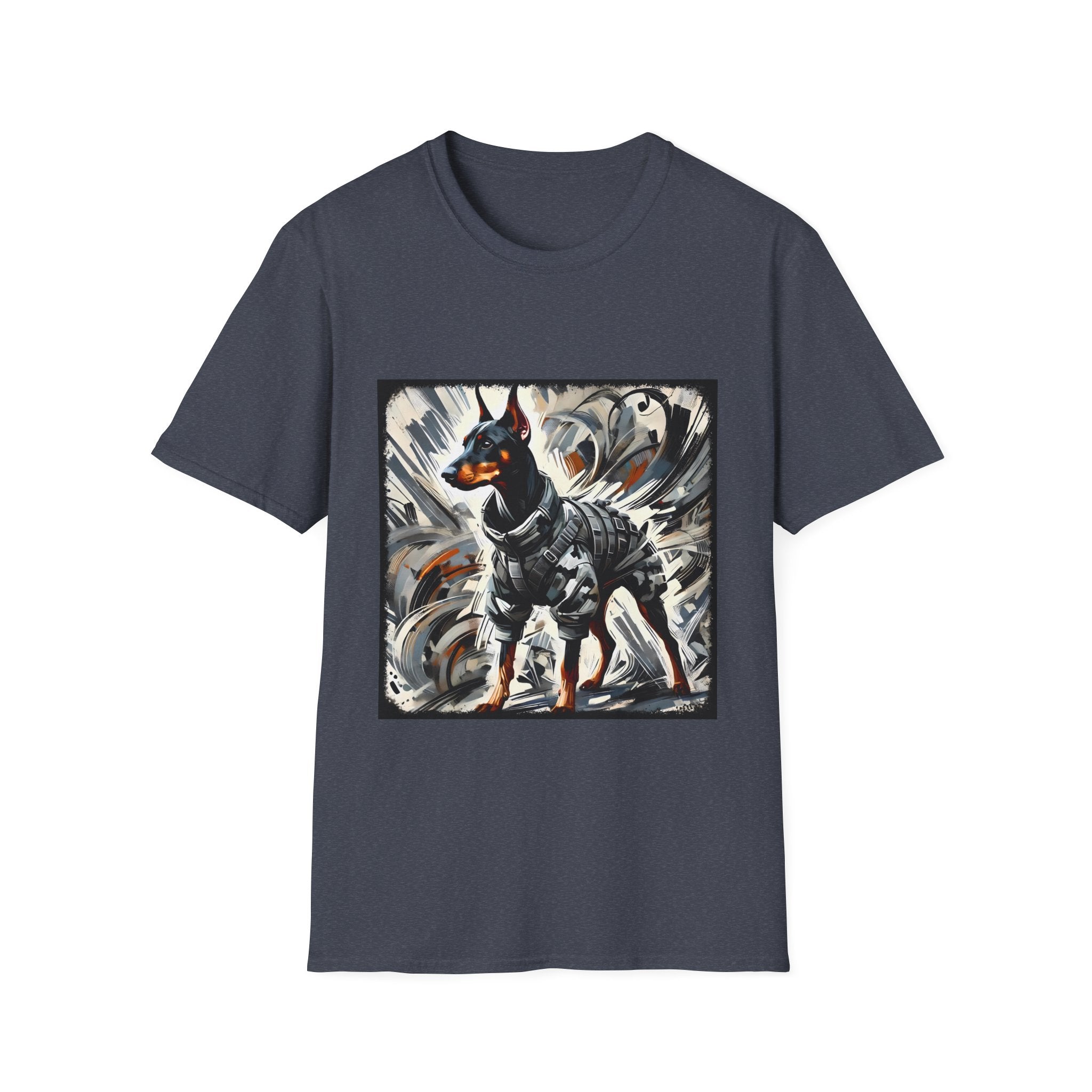 Doberman Pinscher Bold Armor Classic | Unisex Dog T-Shirt