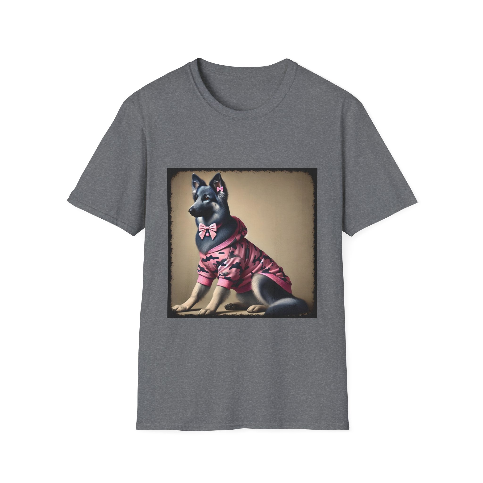 German Shepherd Camo Cutie | Unisex Dog T-Shirt