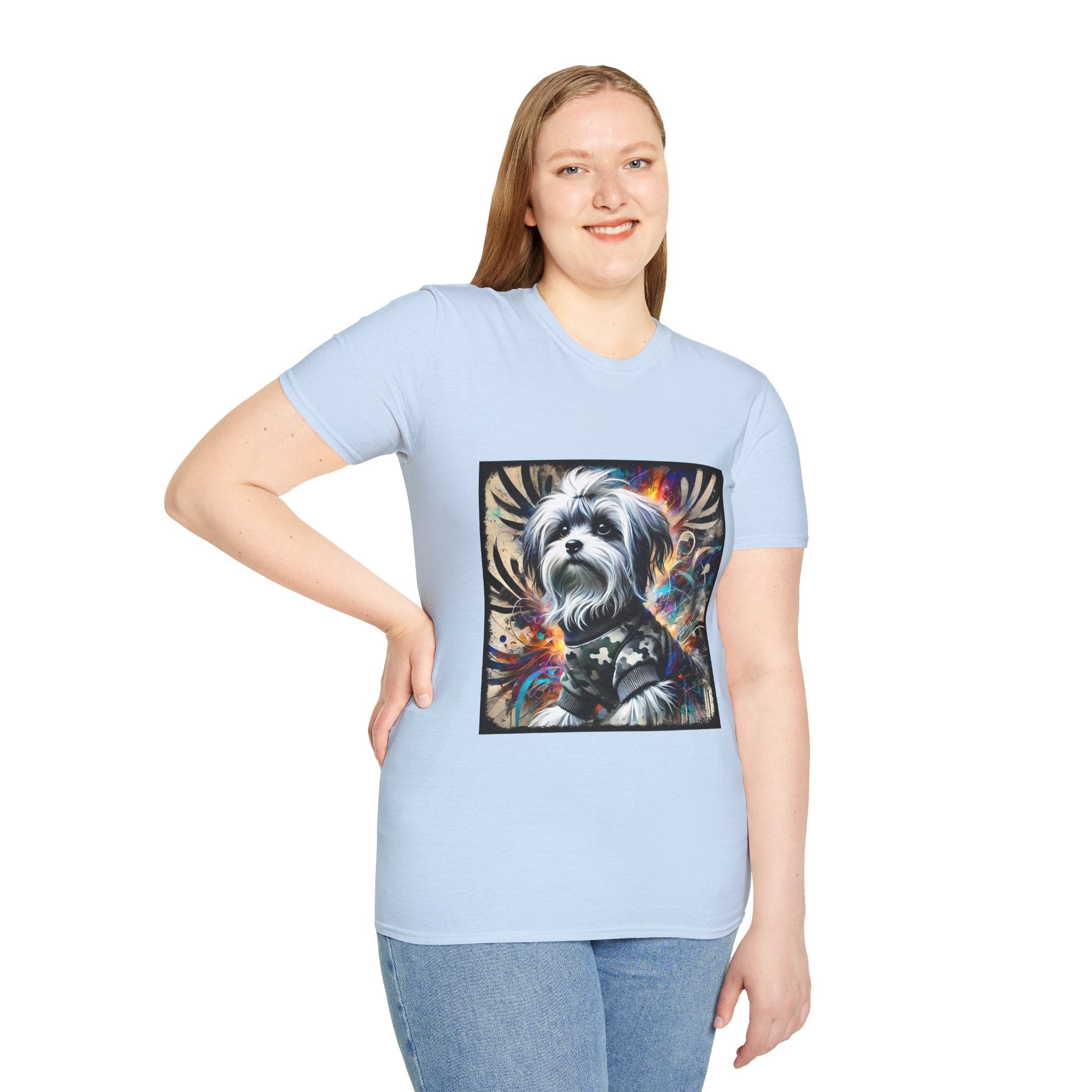 Maltese Bold Armor Classic | Unisex Dog T-Shirt