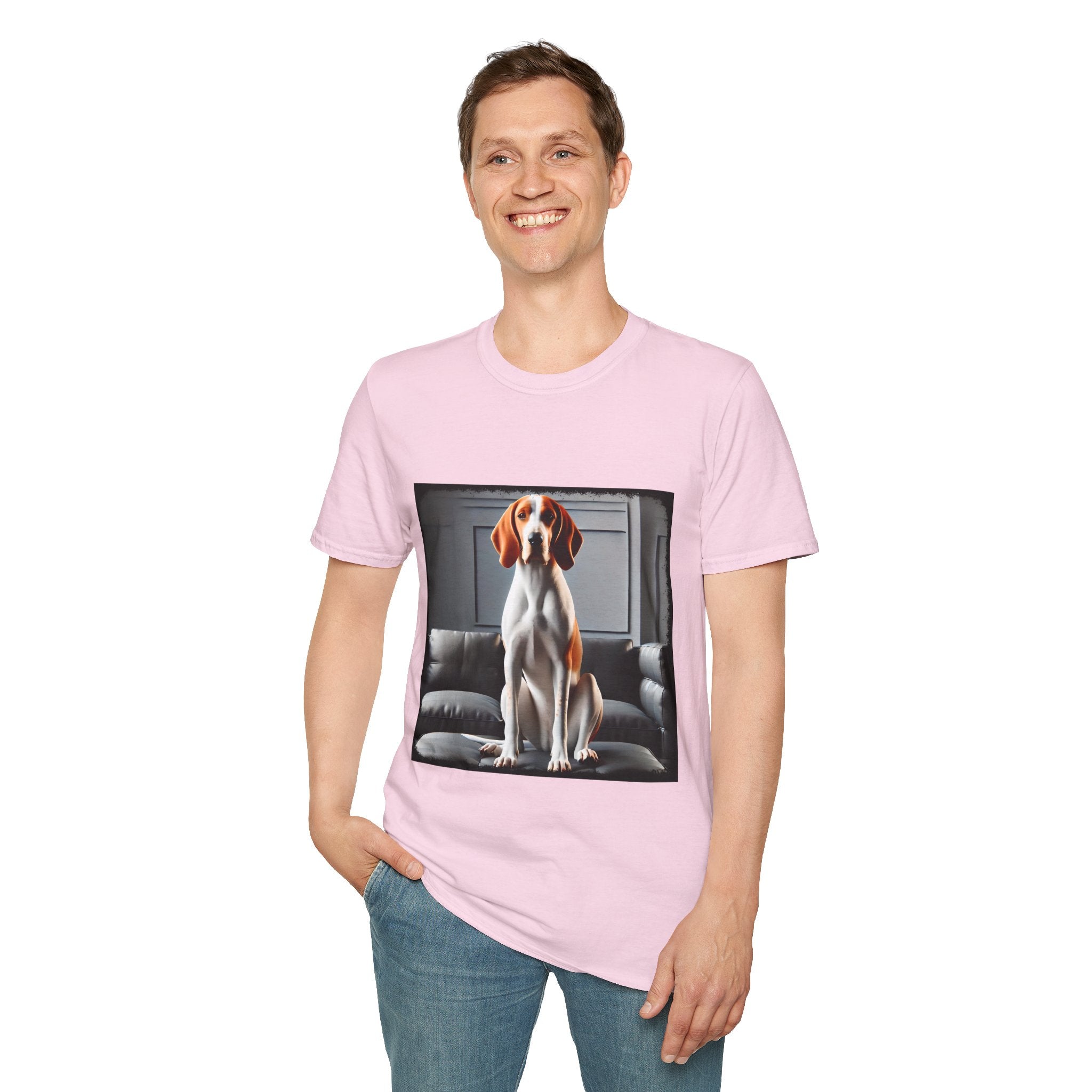 Coonhound Modern Muse  | Unisex Dog T-Shirt