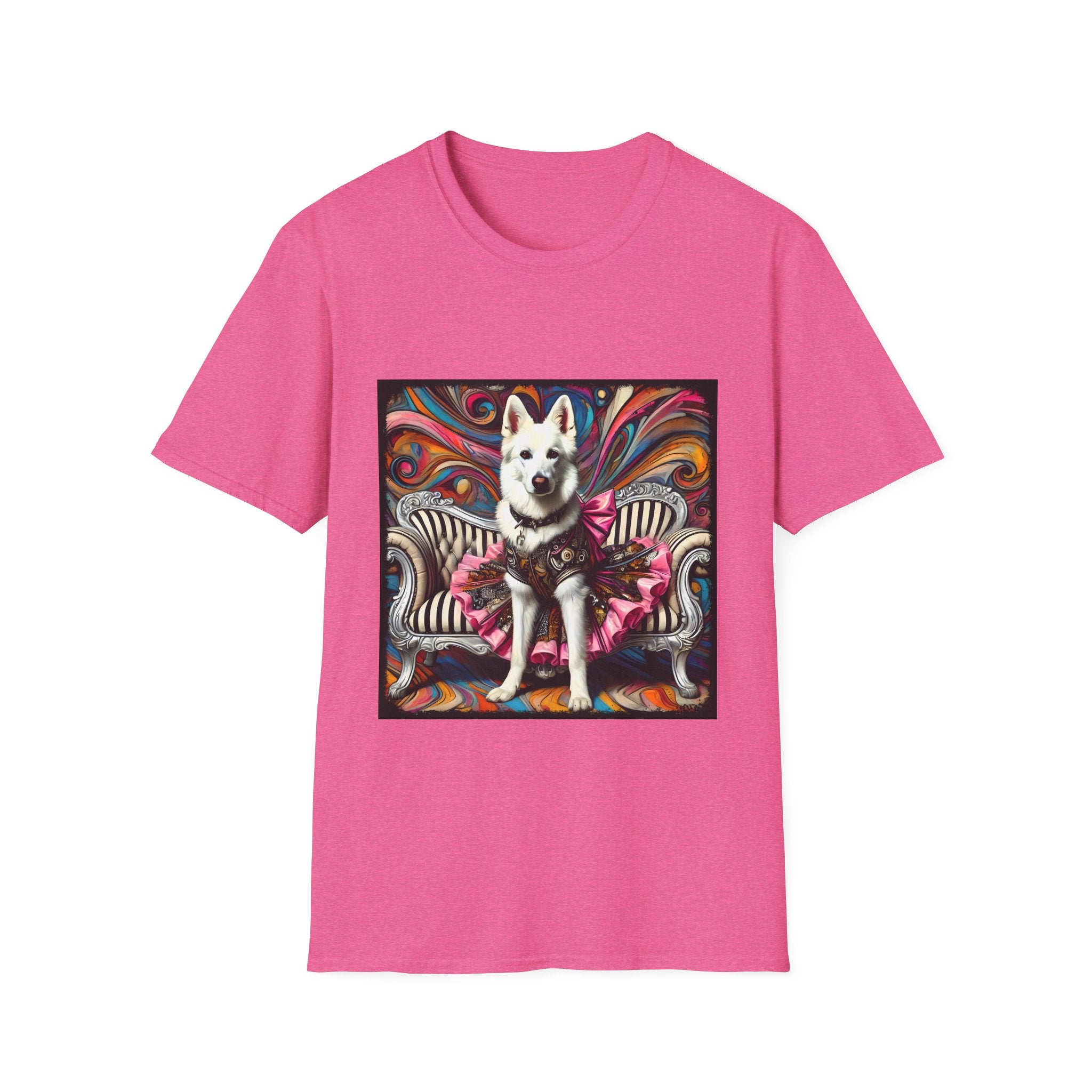 German Shepherd Pink Rocker | Unisex Dog T-Shirt