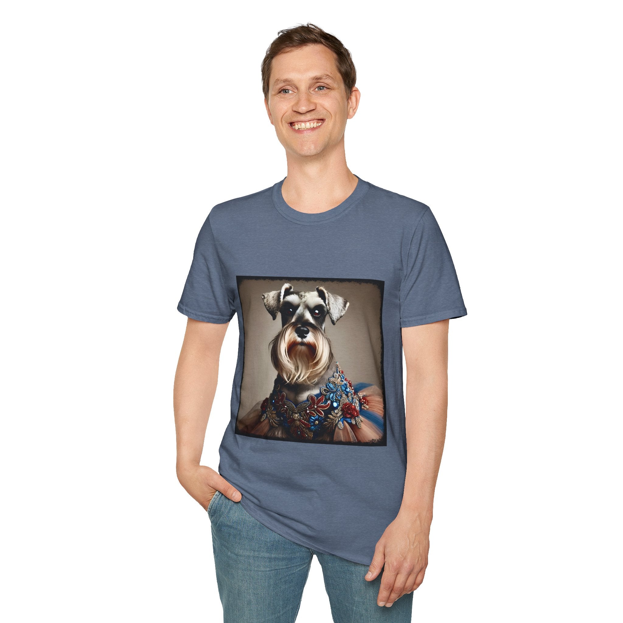 Schnauzer Bougie Babe | Unisex Dog T-Shirt