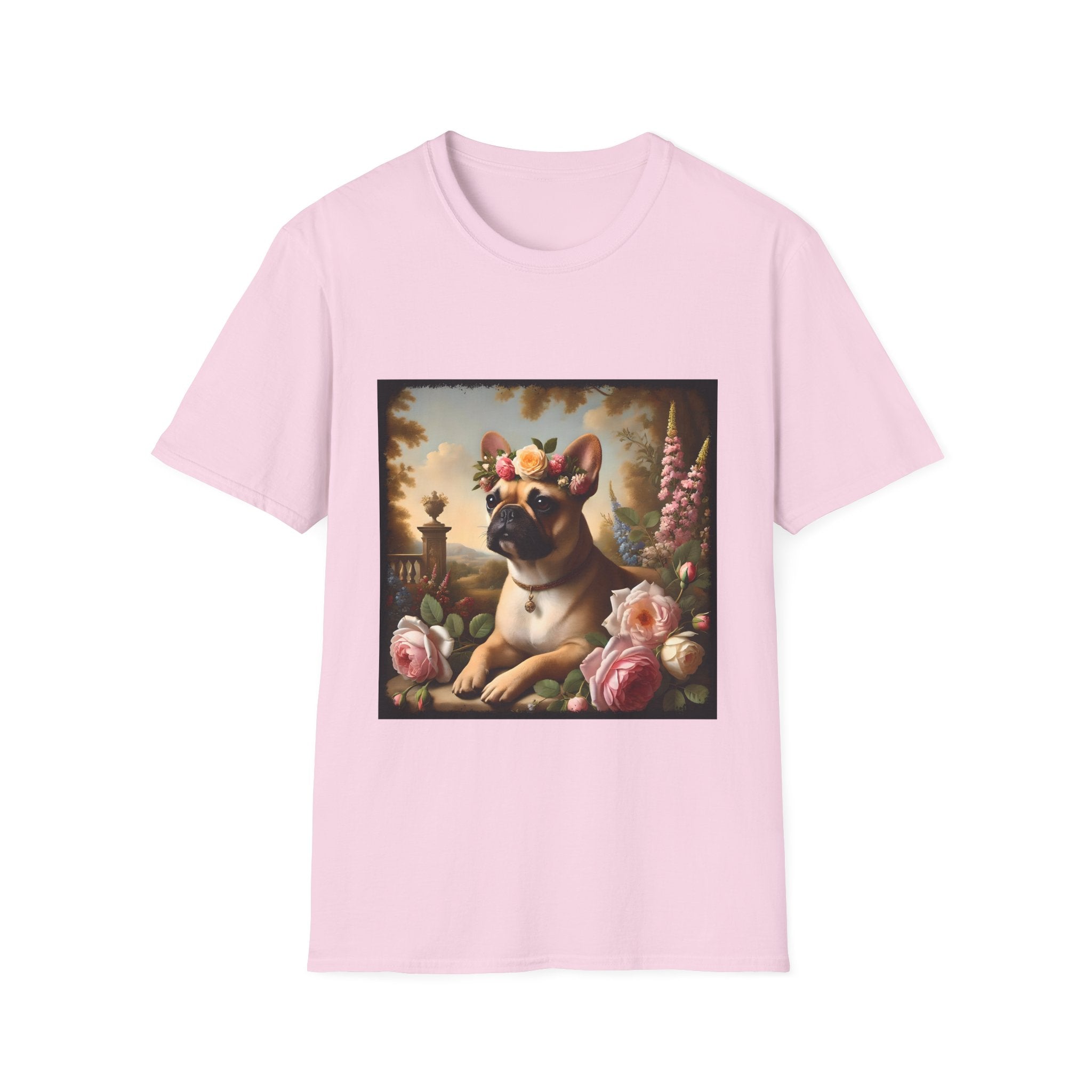 French Bulldog Garden Delight | Unisex Dog T-Shirt